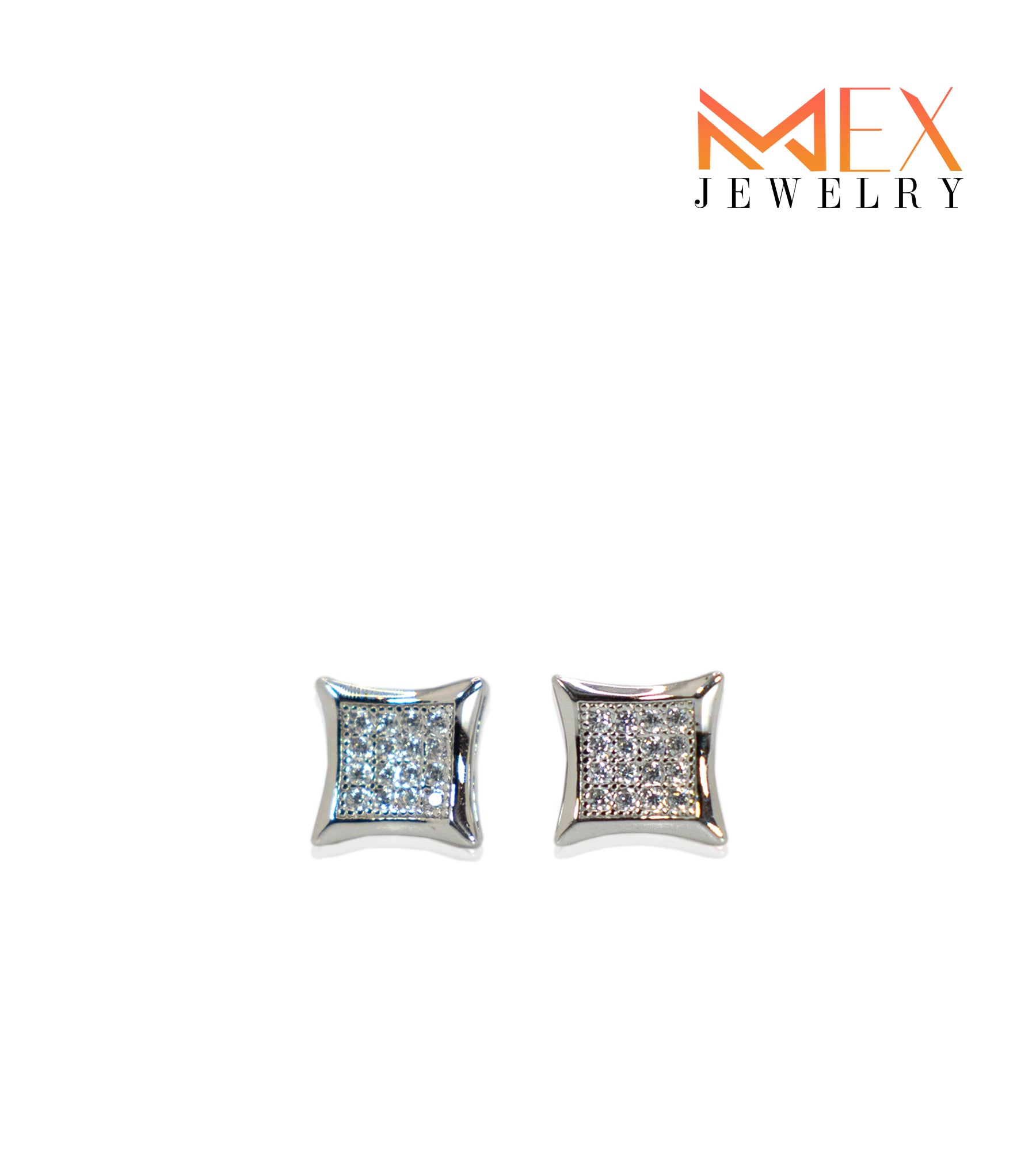 1-MEX143 925 Silver Earrings