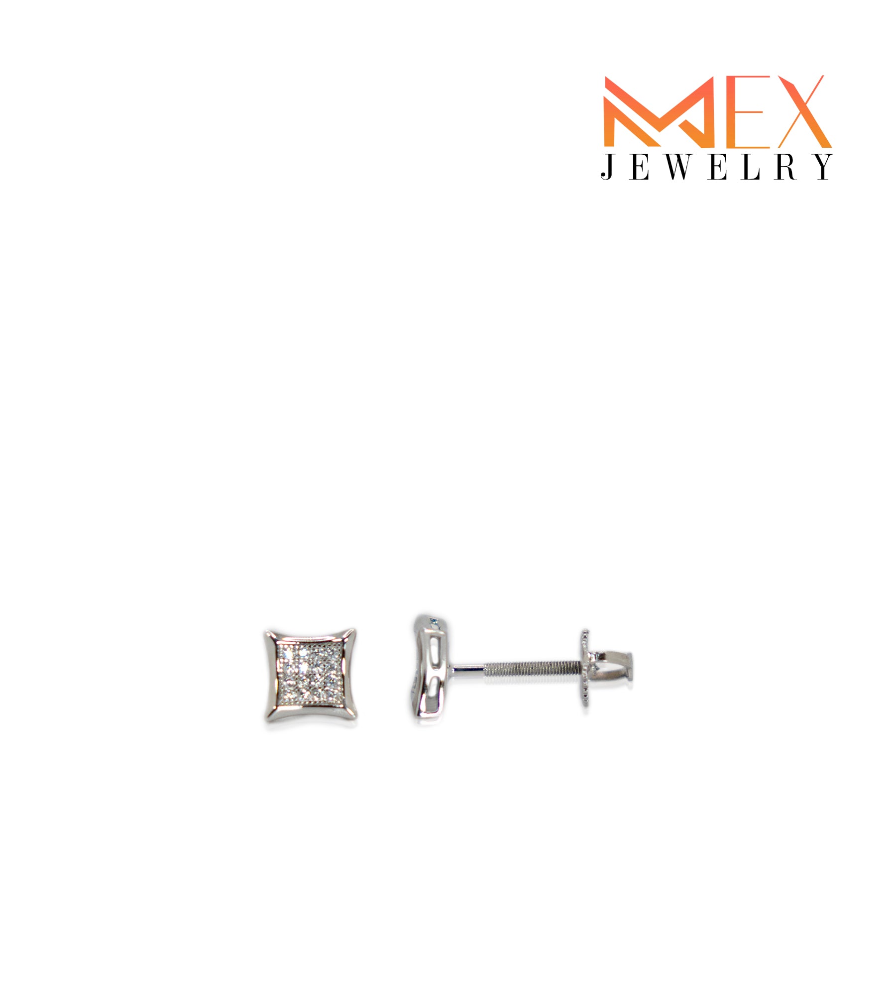 1-MEX143 925 Silver Earrings