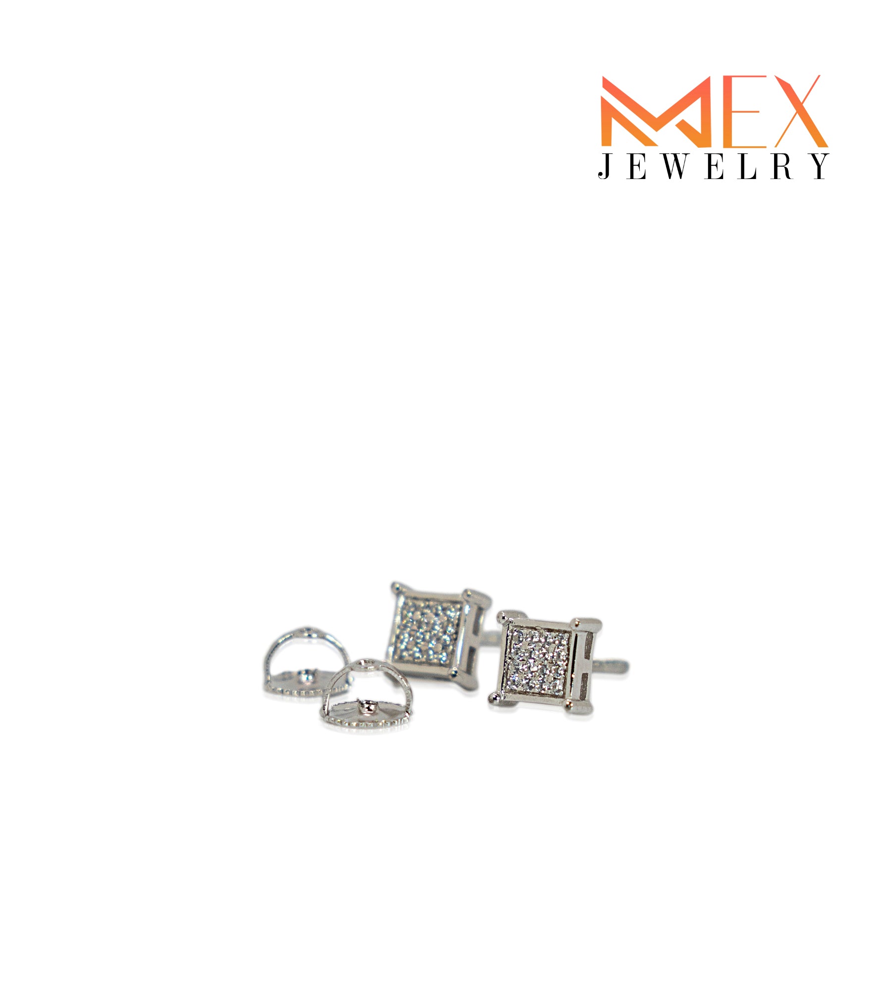 2-MEX136 925 Silver Earrings