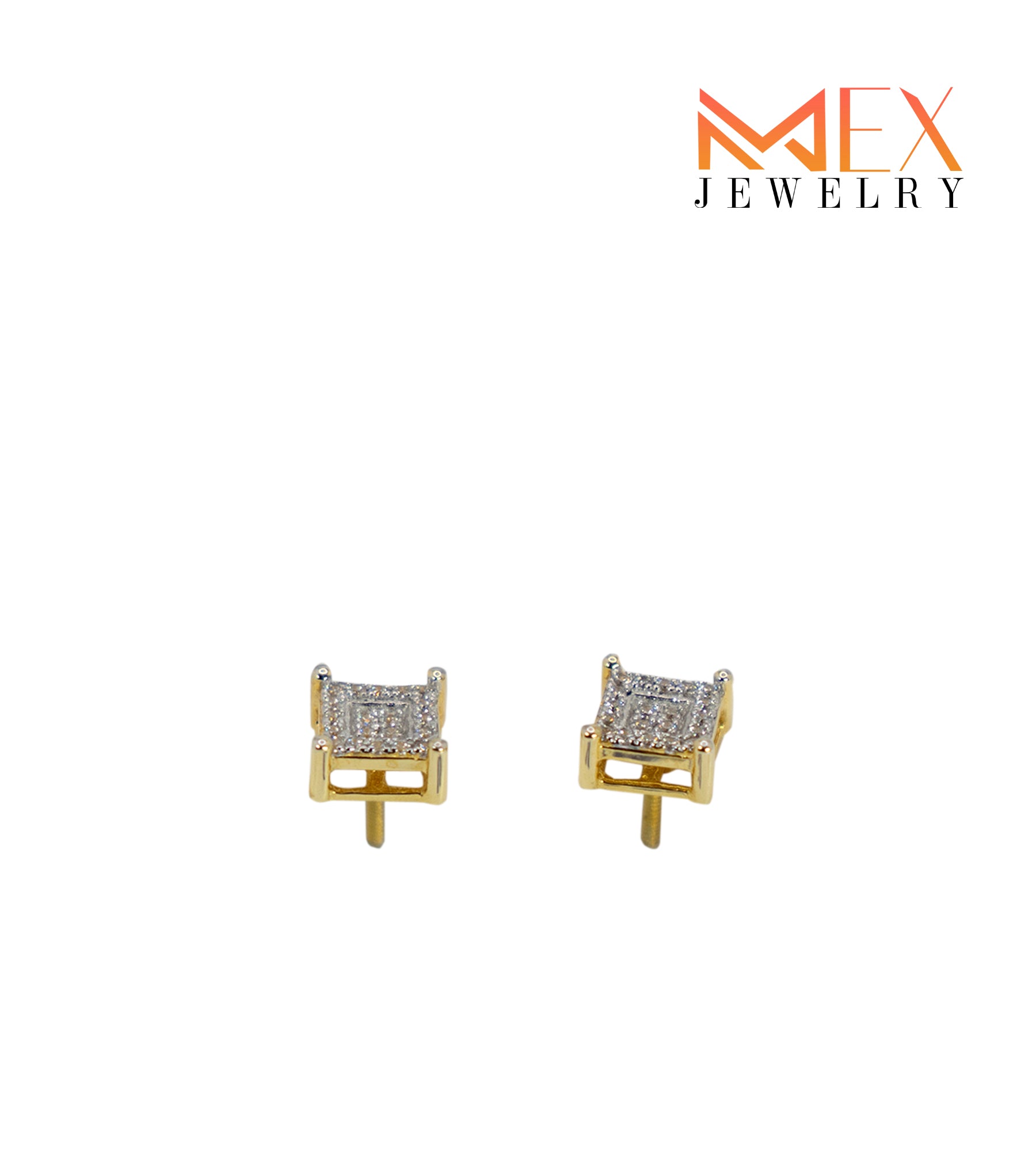 4-MEX307 925 Silver Earrings