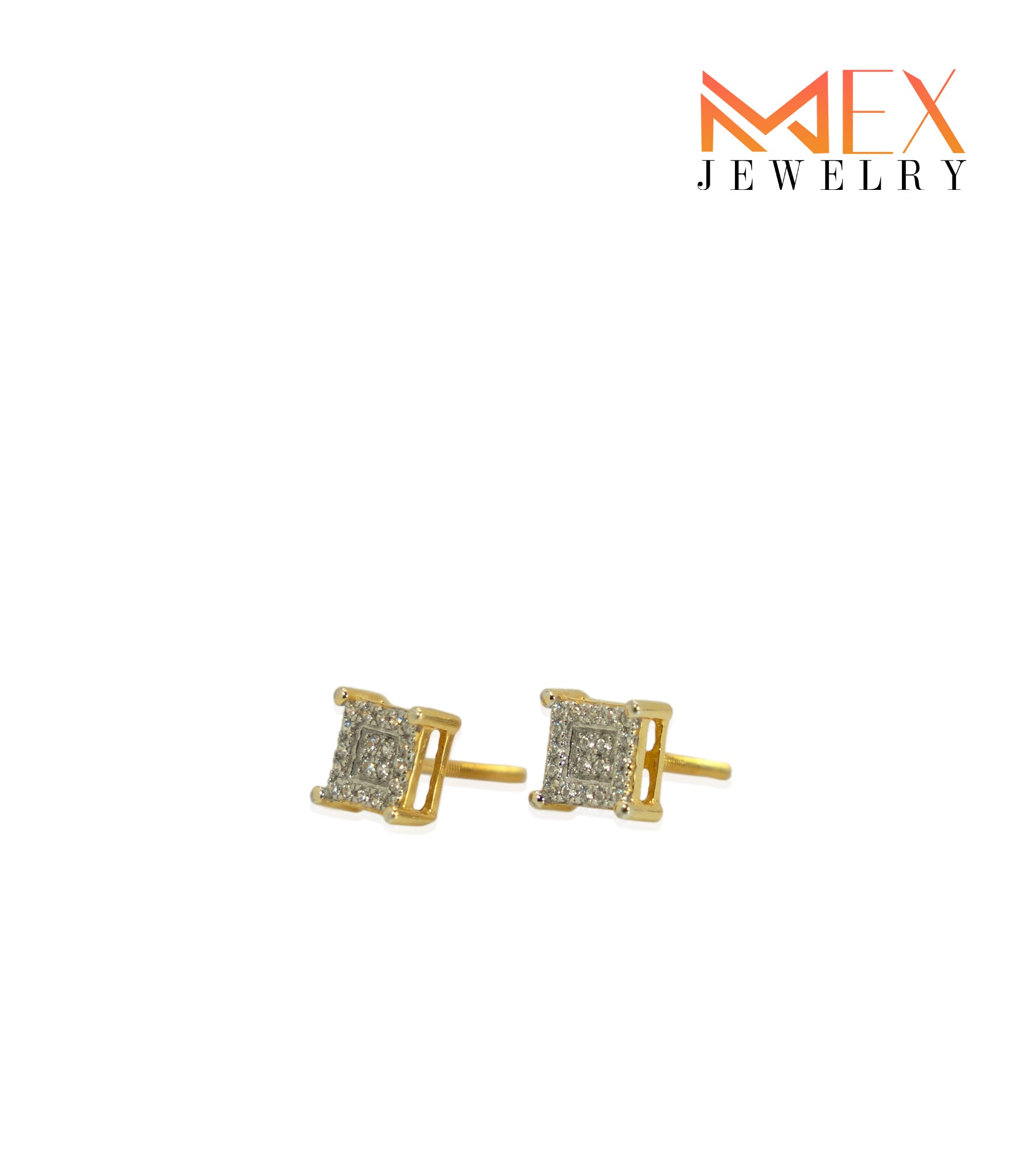 4-MEX307 925 Silver Earrings