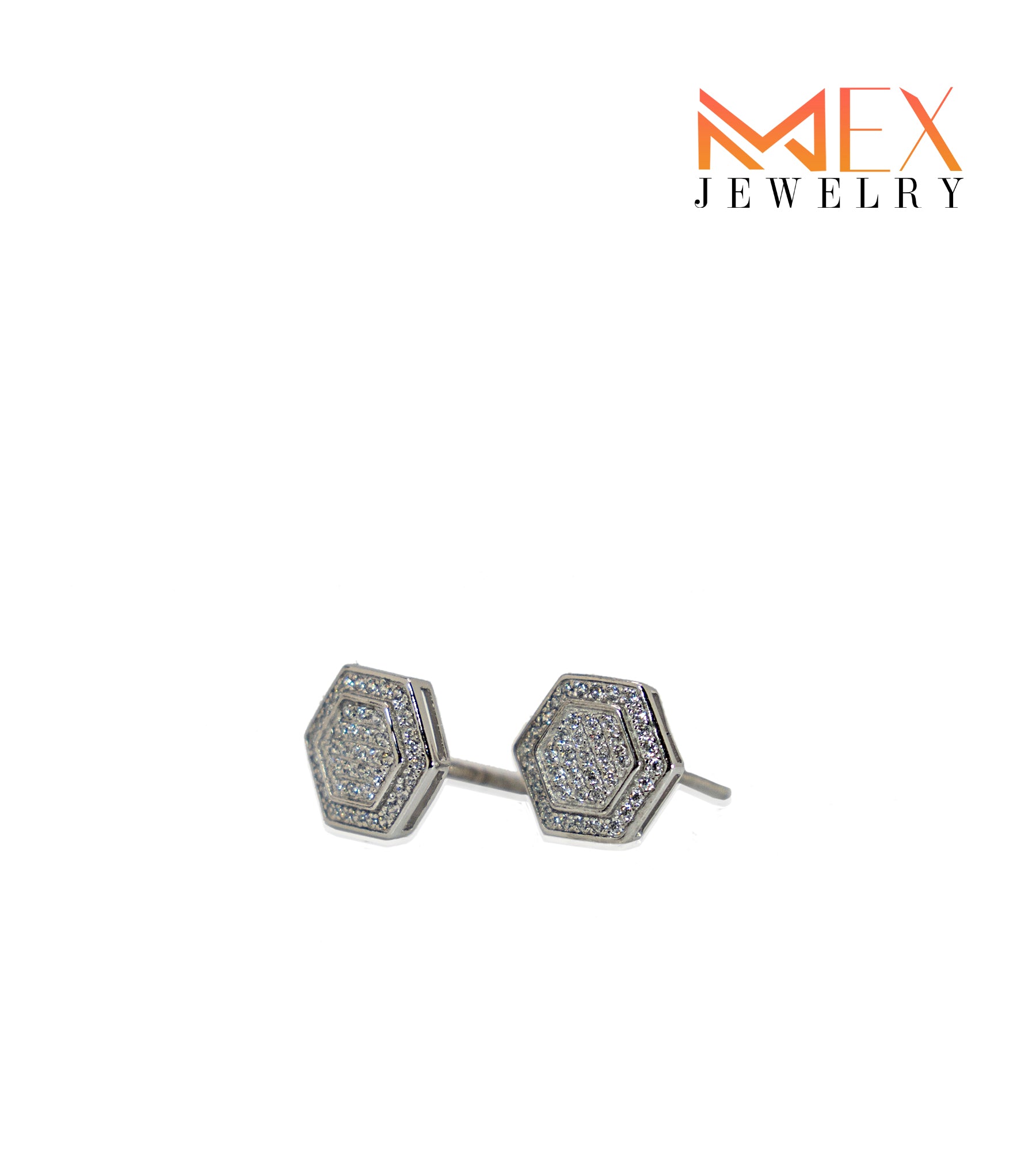 5-MEX388 925 Silver Earrings