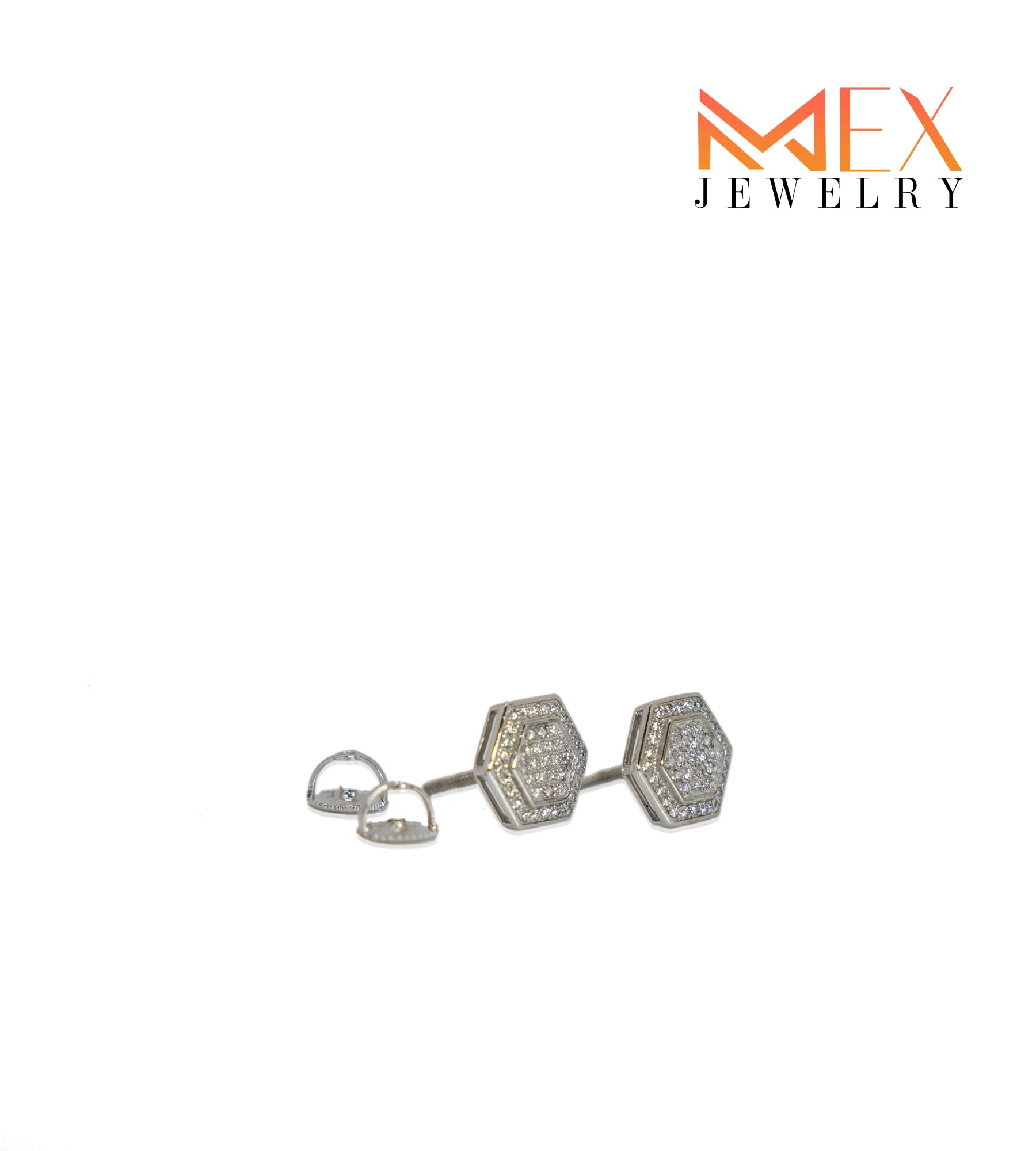 5-MEX388 925 Silver Earrings