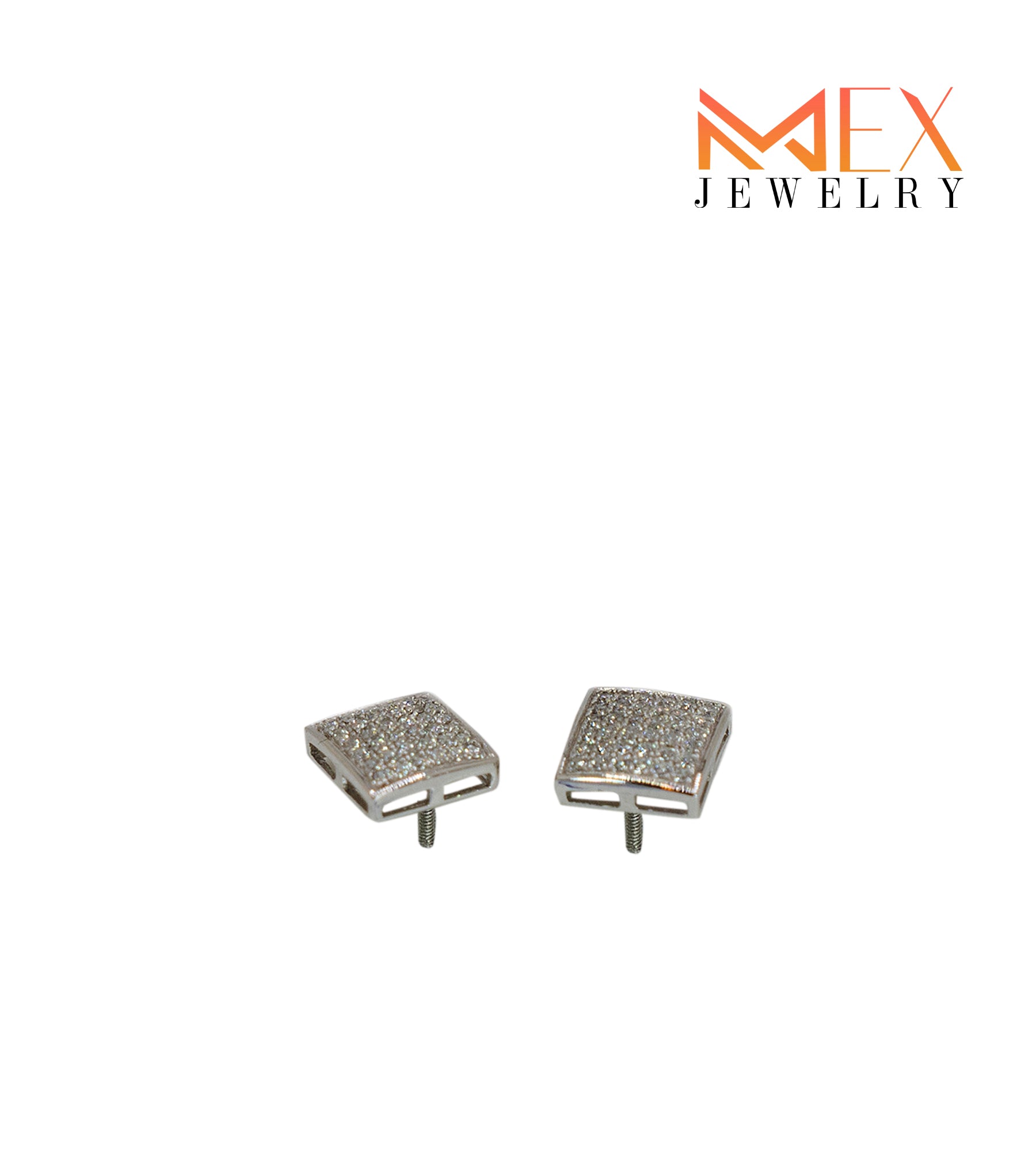 6-MEX436 925 Silver Earrings