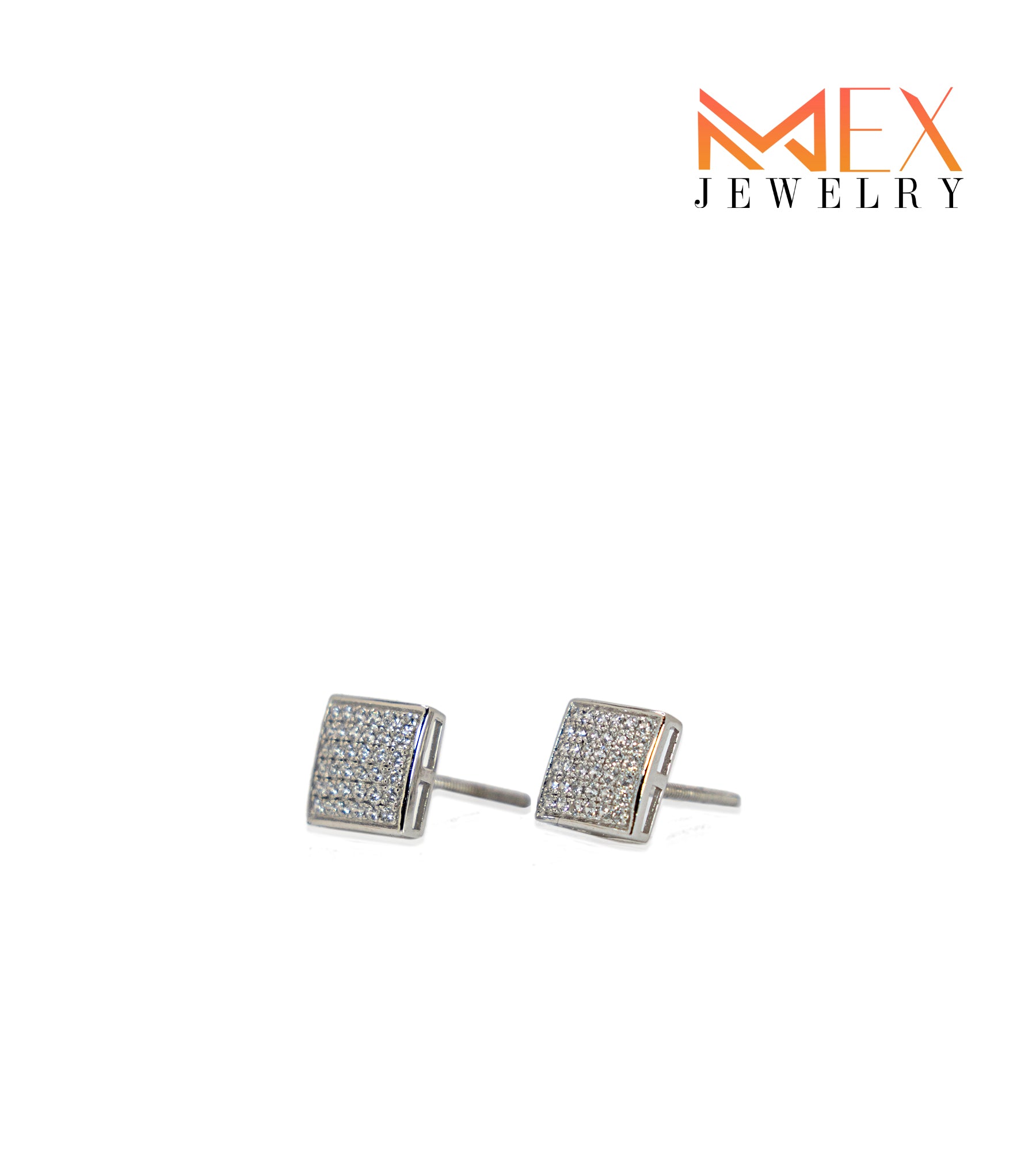 6-MEX436 925 Silver Earrings