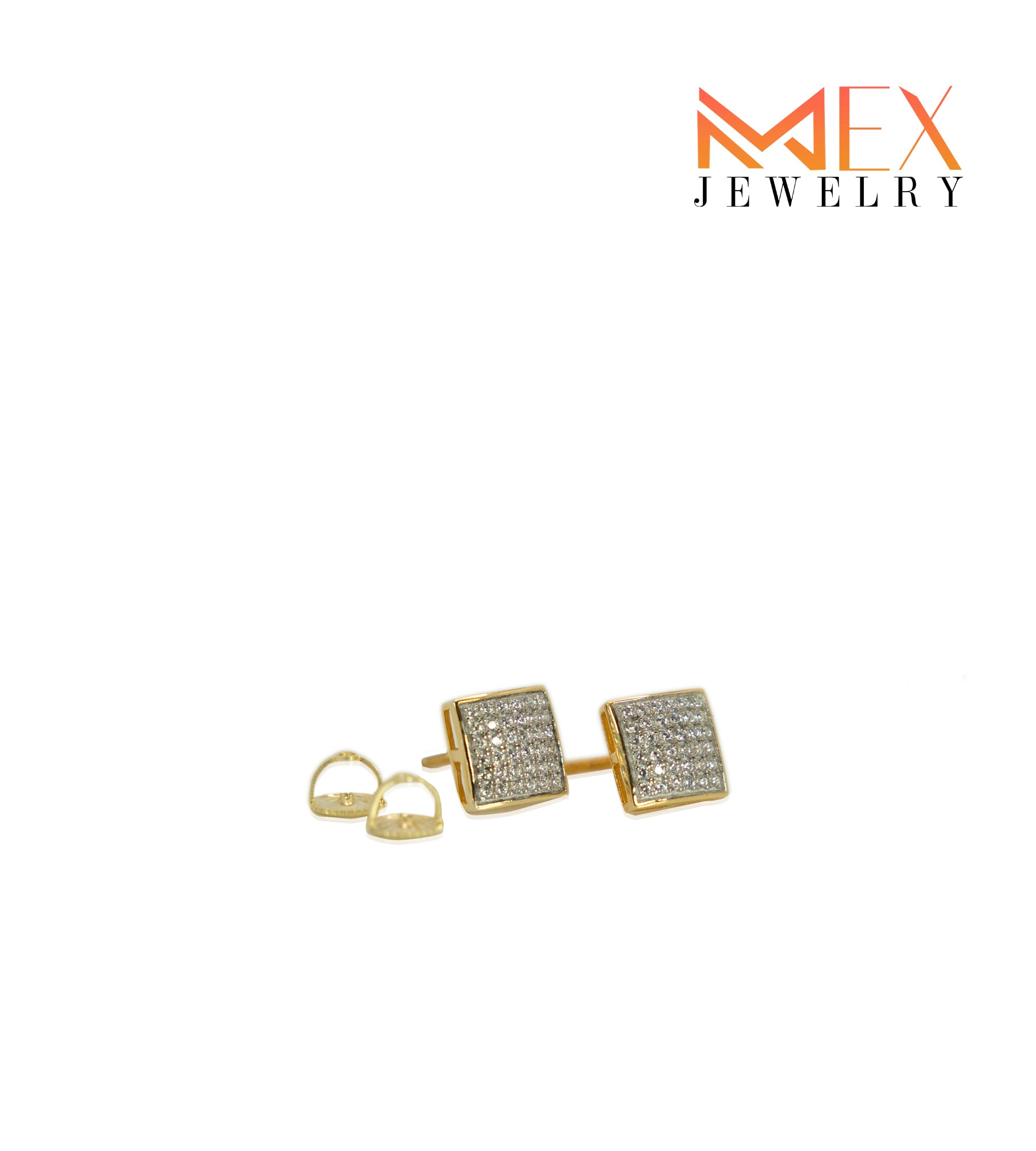 6-MEX436 925 Silver Earrings