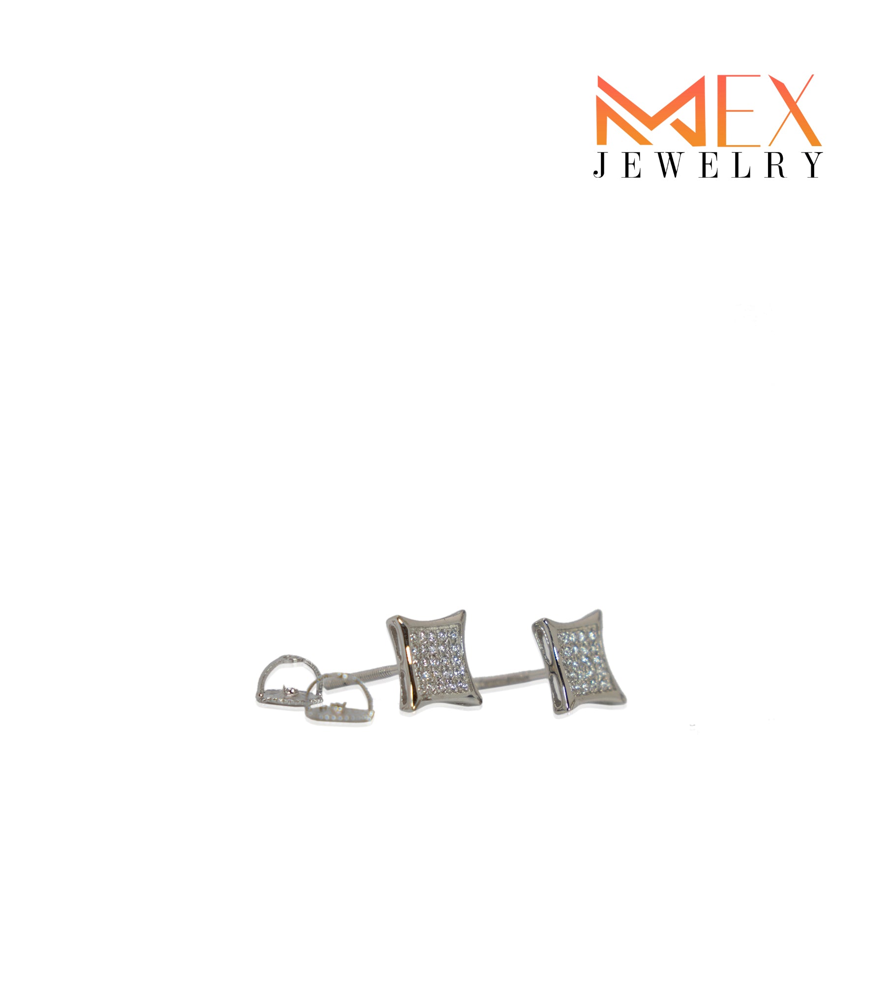 7-MEX1313 925 Silver Earrings