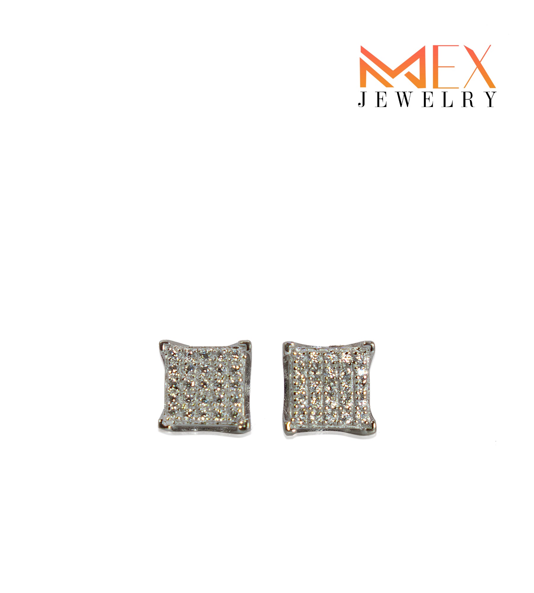 8-MEX389 925 Silver Earrings