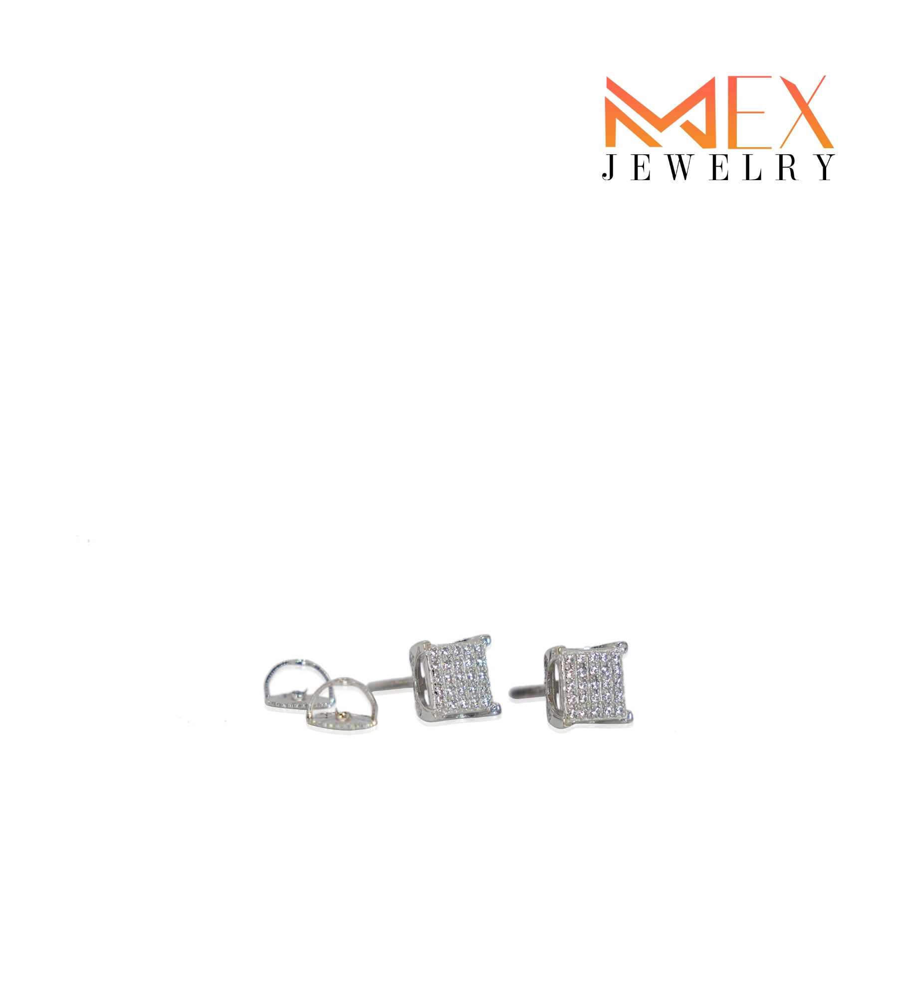 8-MEX389 925 Silver Earrings