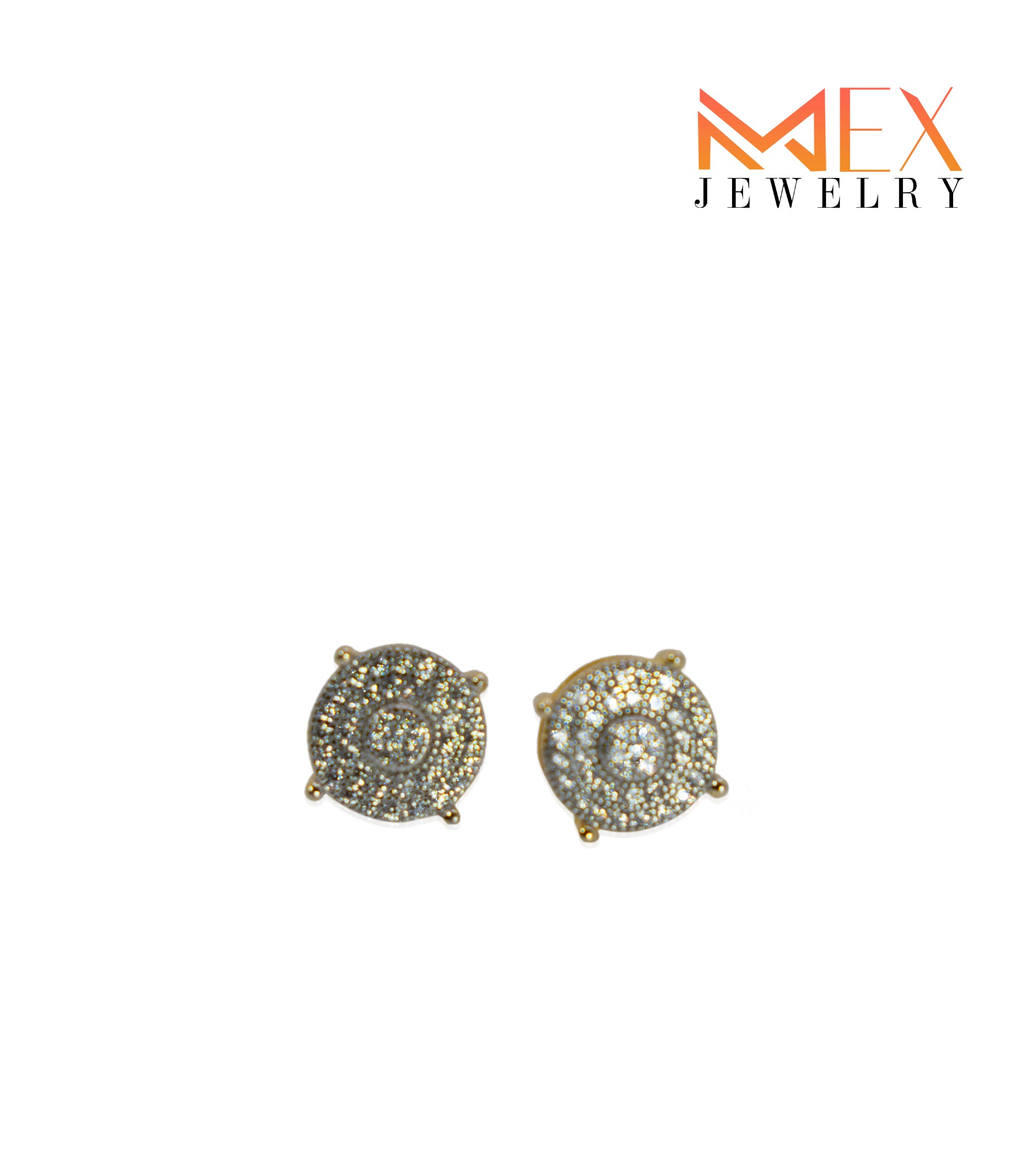 12-MEX624 925 Silver Earrings