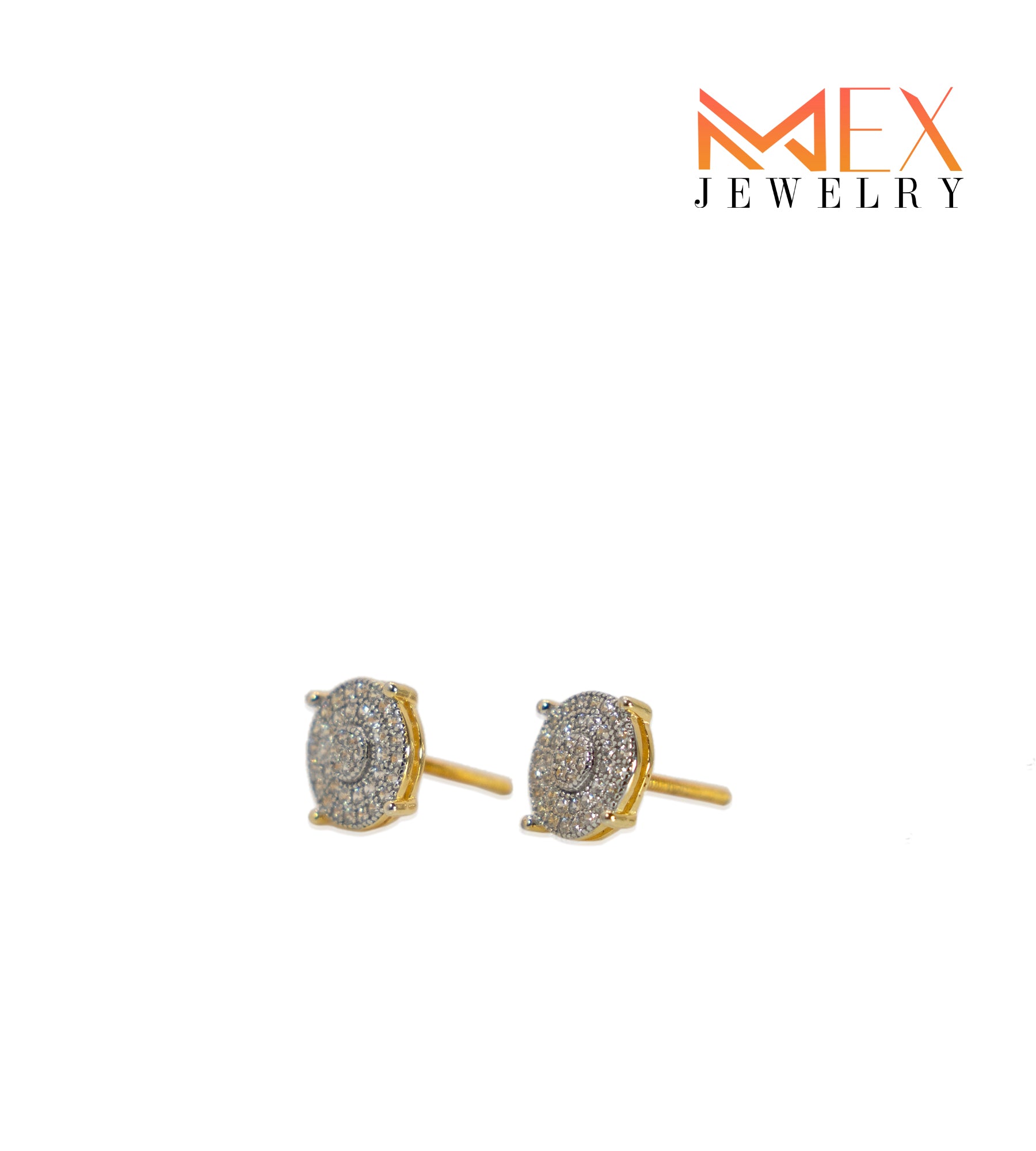 12-MEX624 925 Silver Earrings