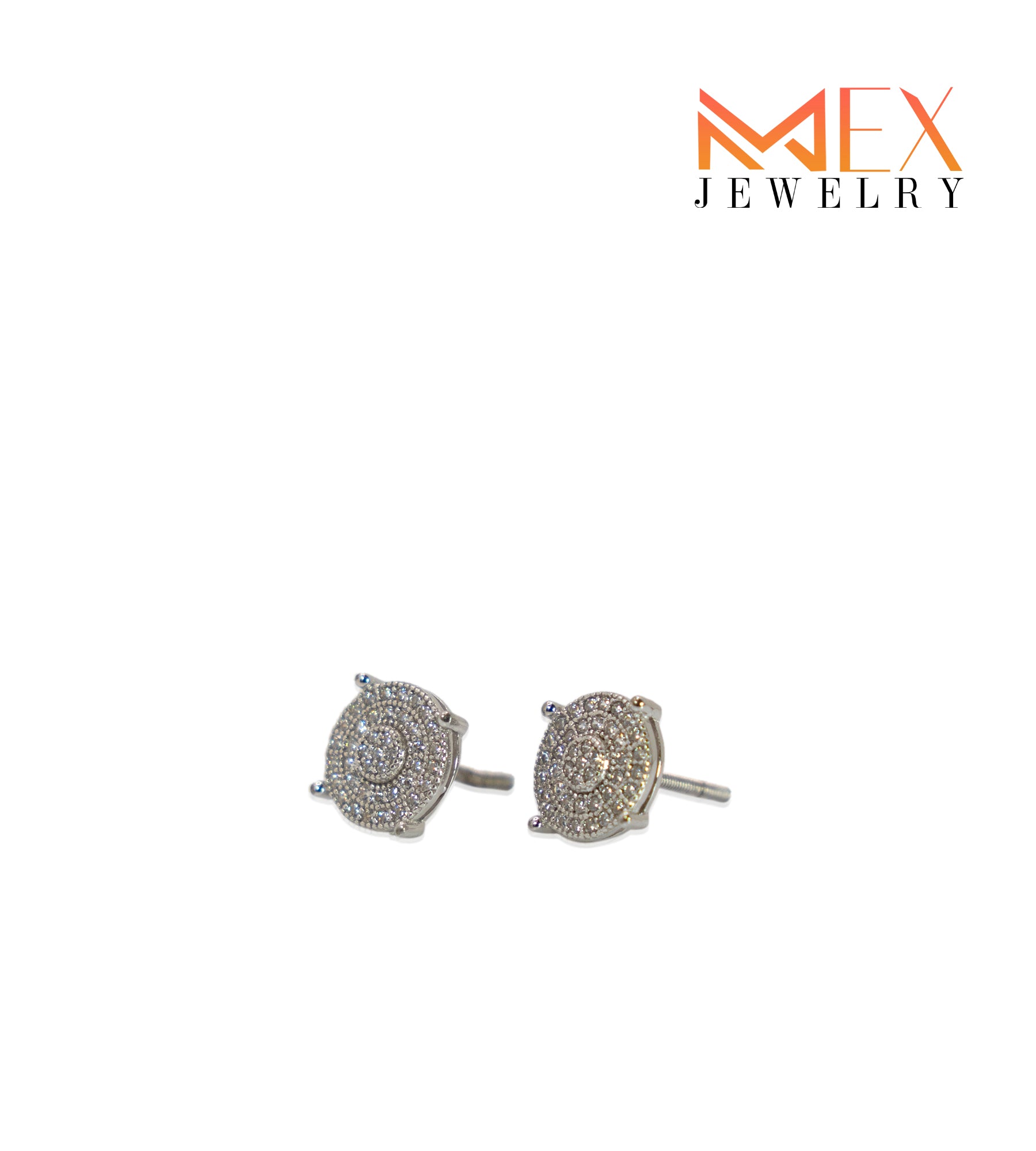 12-MEX624 925 Silver Earrings