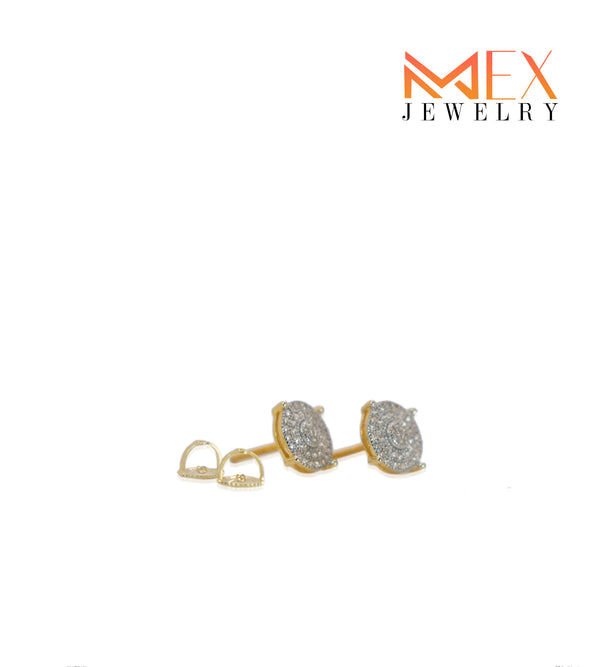 12-MEX624 925 Silver Earrings