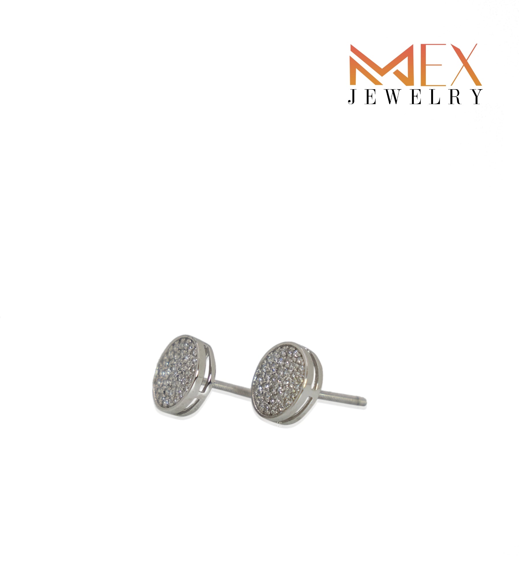 16-MEX148 925 Silver Earrings