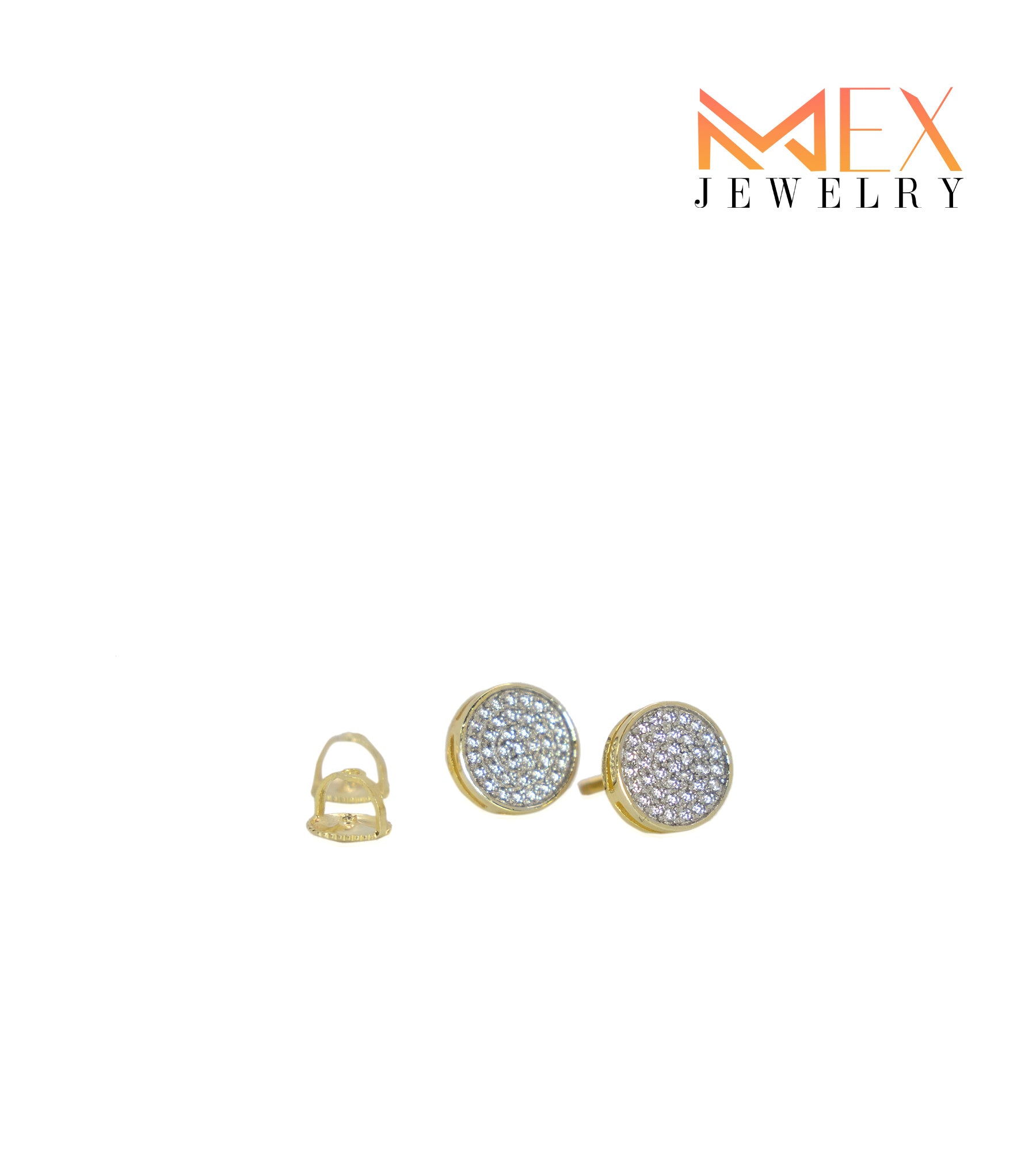 16-MEX148 925 Silver Earrings