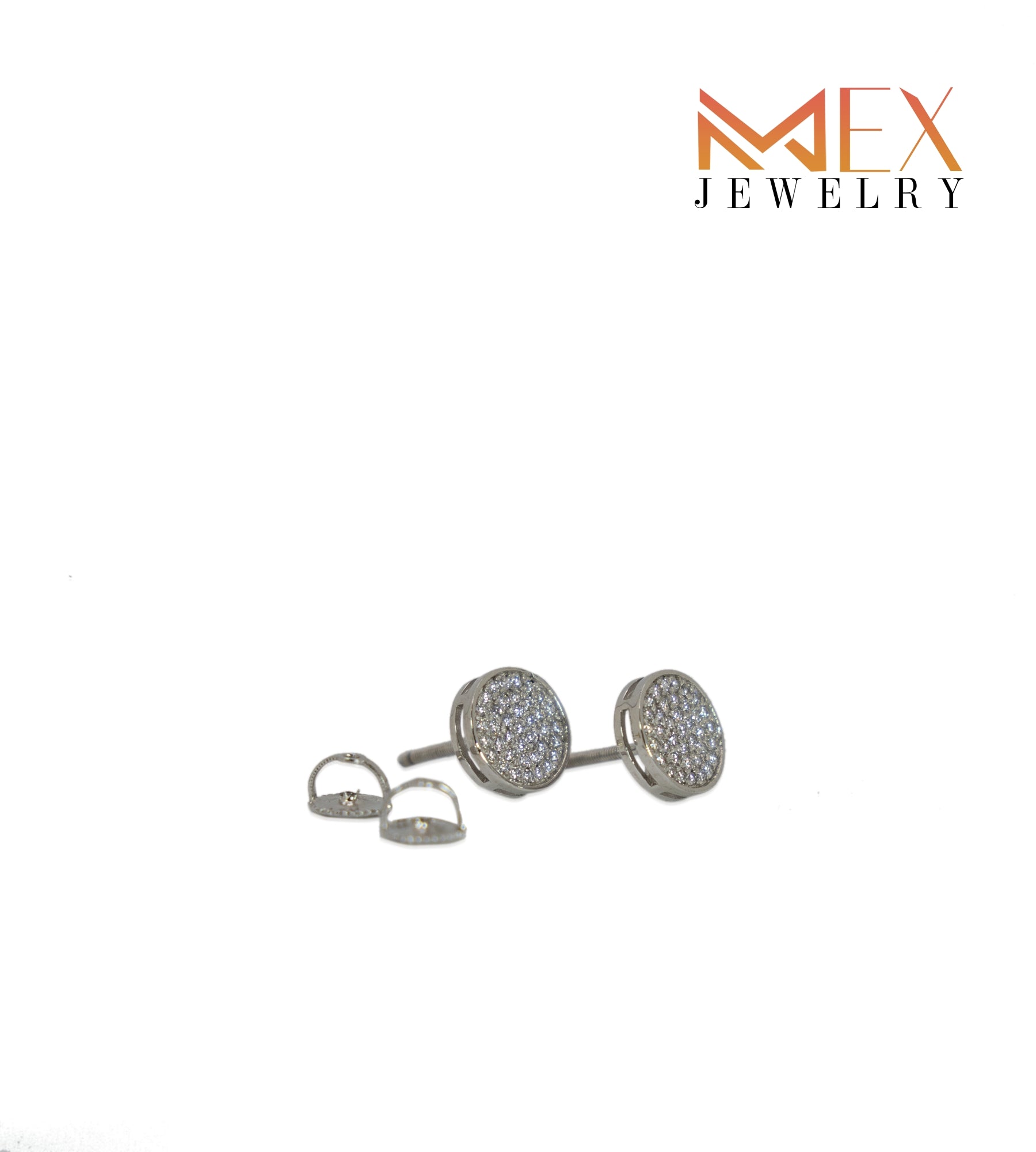 16-MEX148 925 Silver Earrings