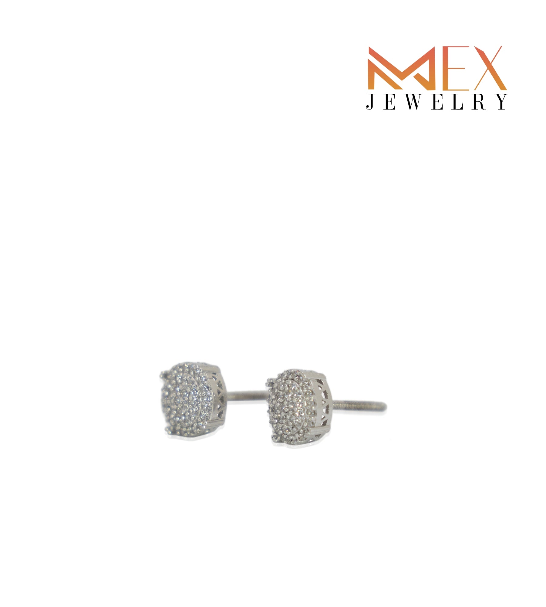 19-MEX6076 925 Silver Earrings