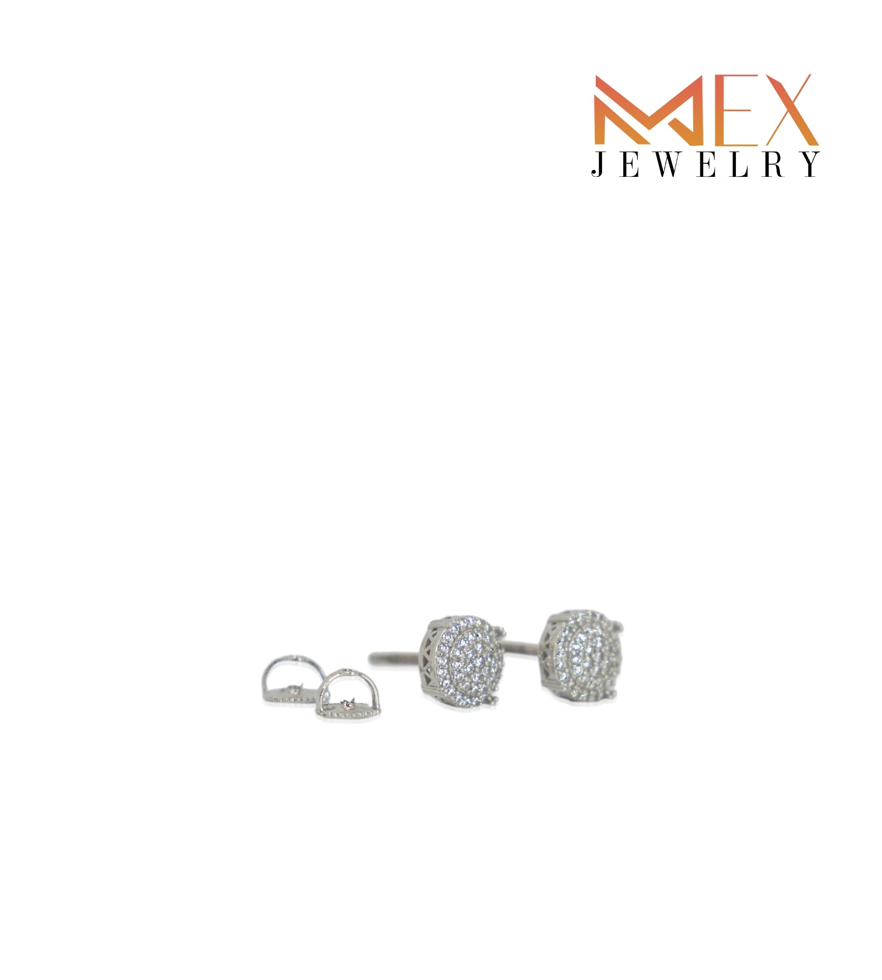 19-MEX6076 925 Silver Earrings