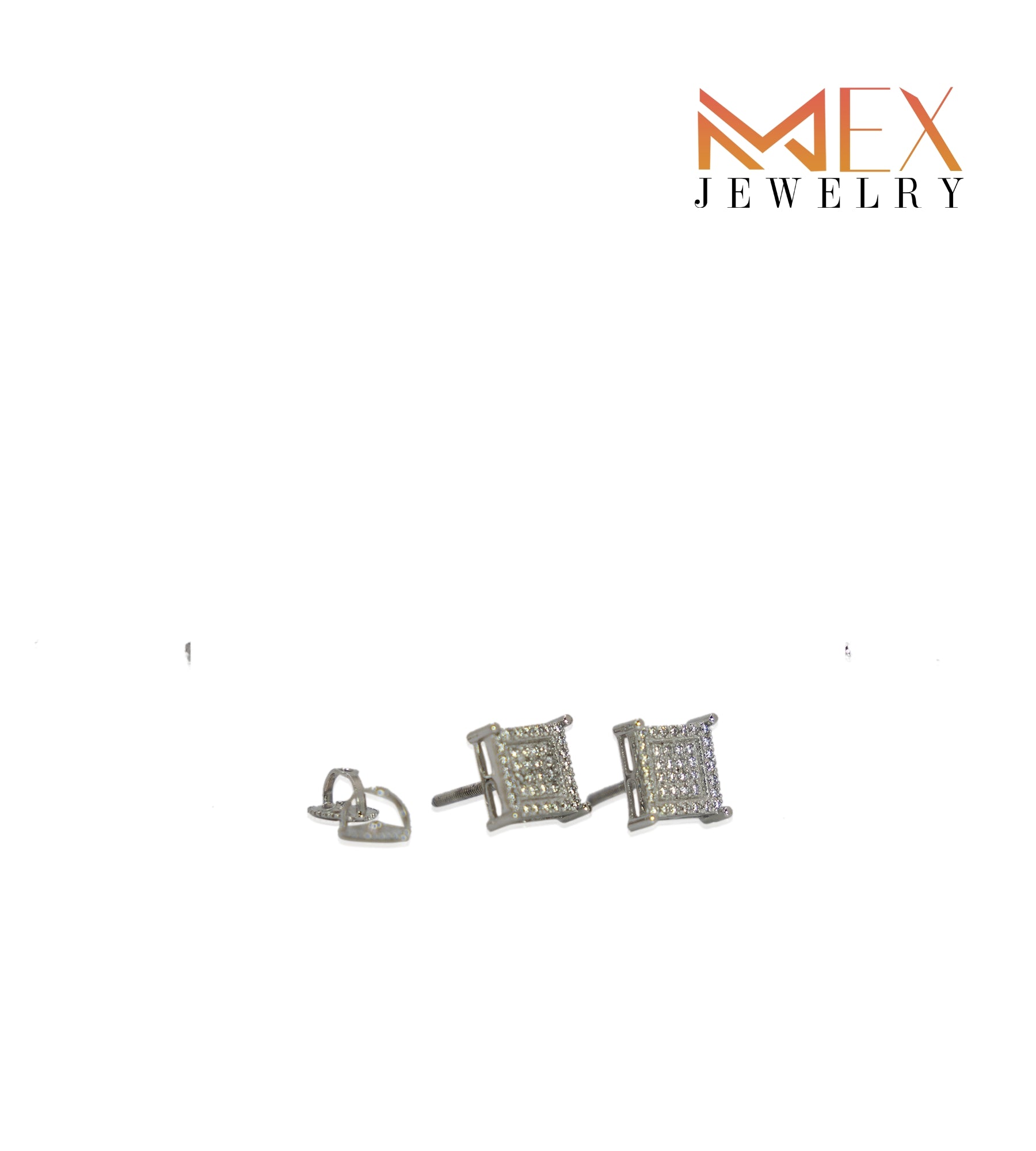 21-MEX174 925 Silver Earrings