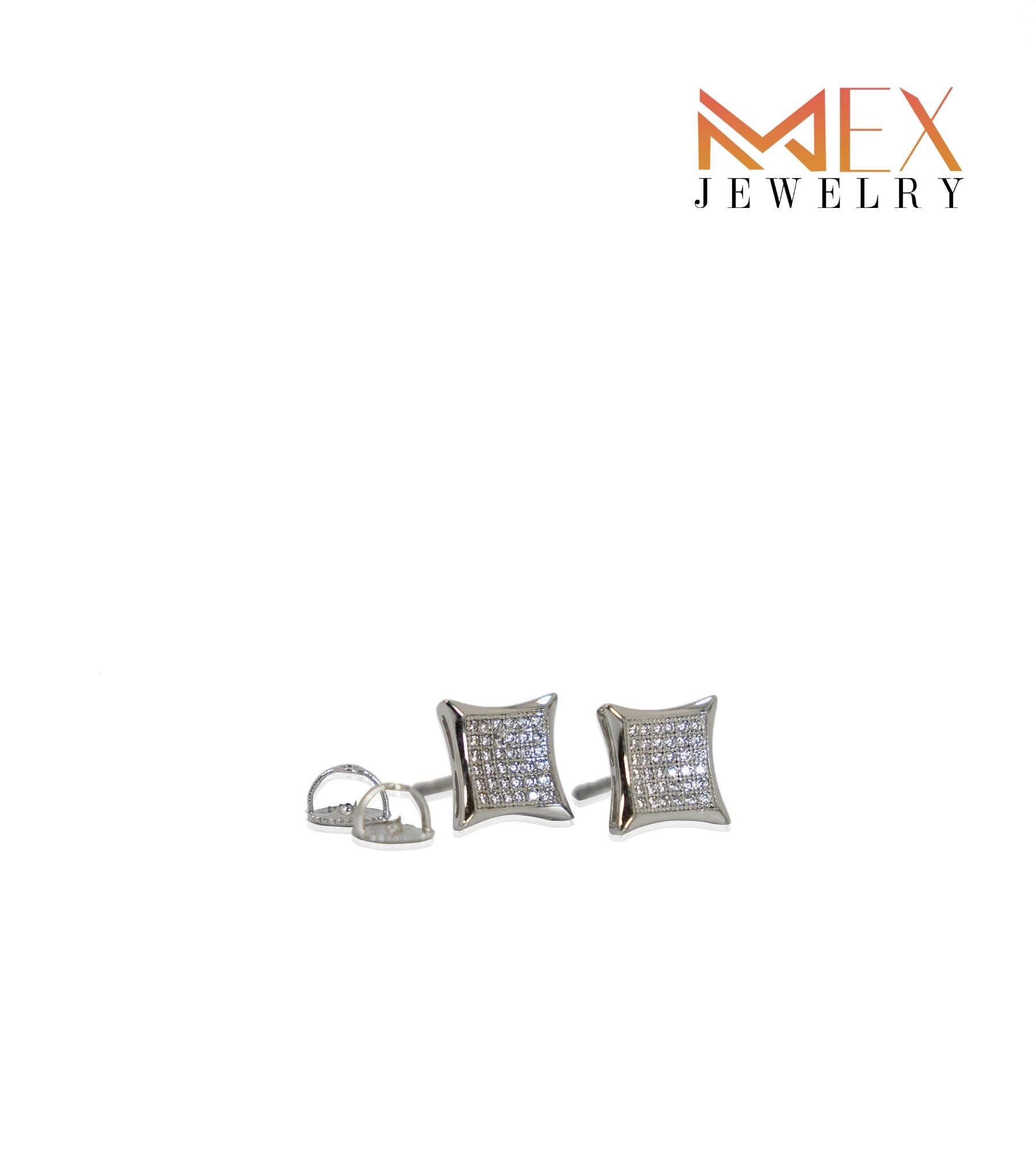 22-MEX144 925 Silver Earrings