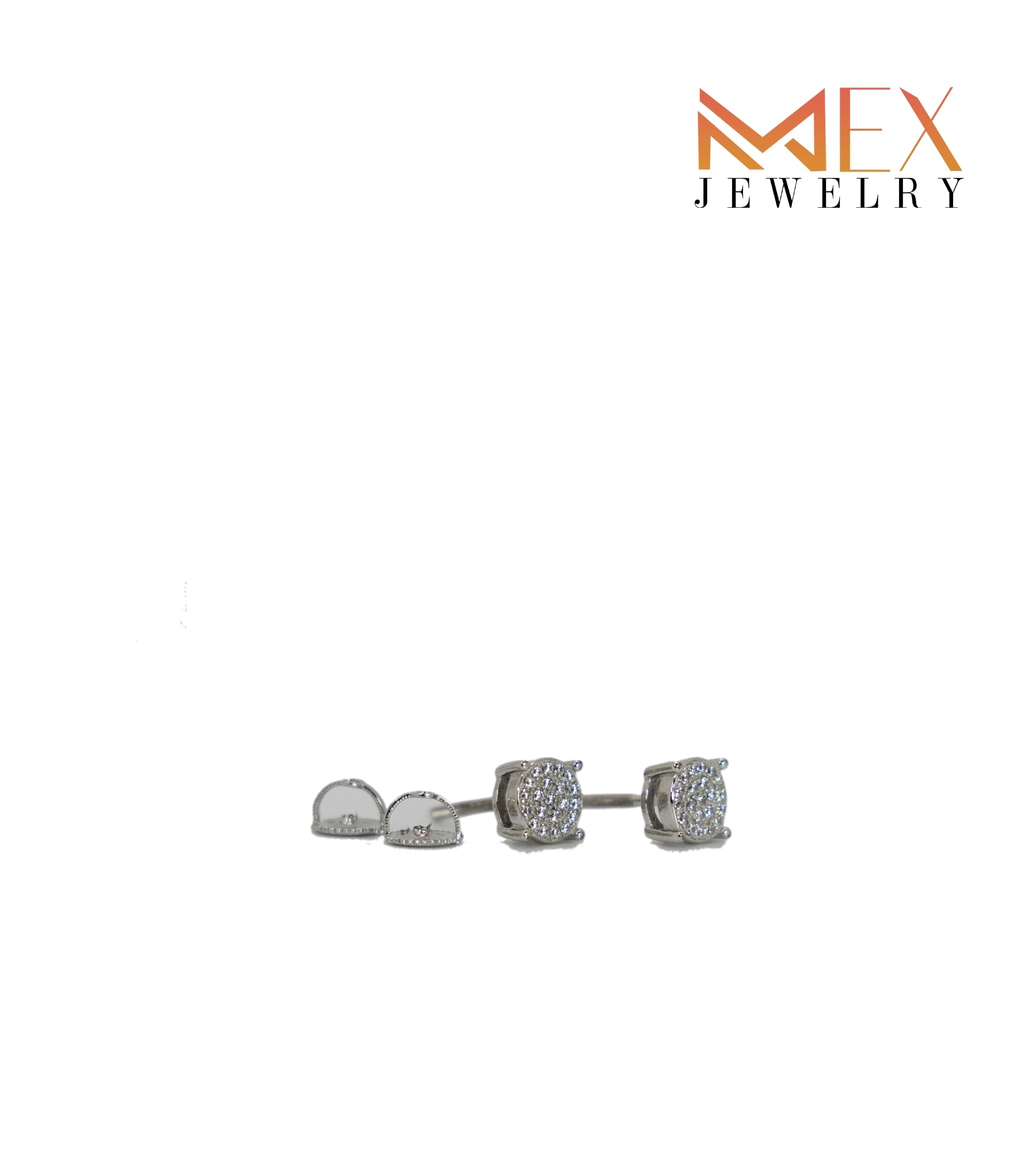 23-MEX742 925 Silver Earrings