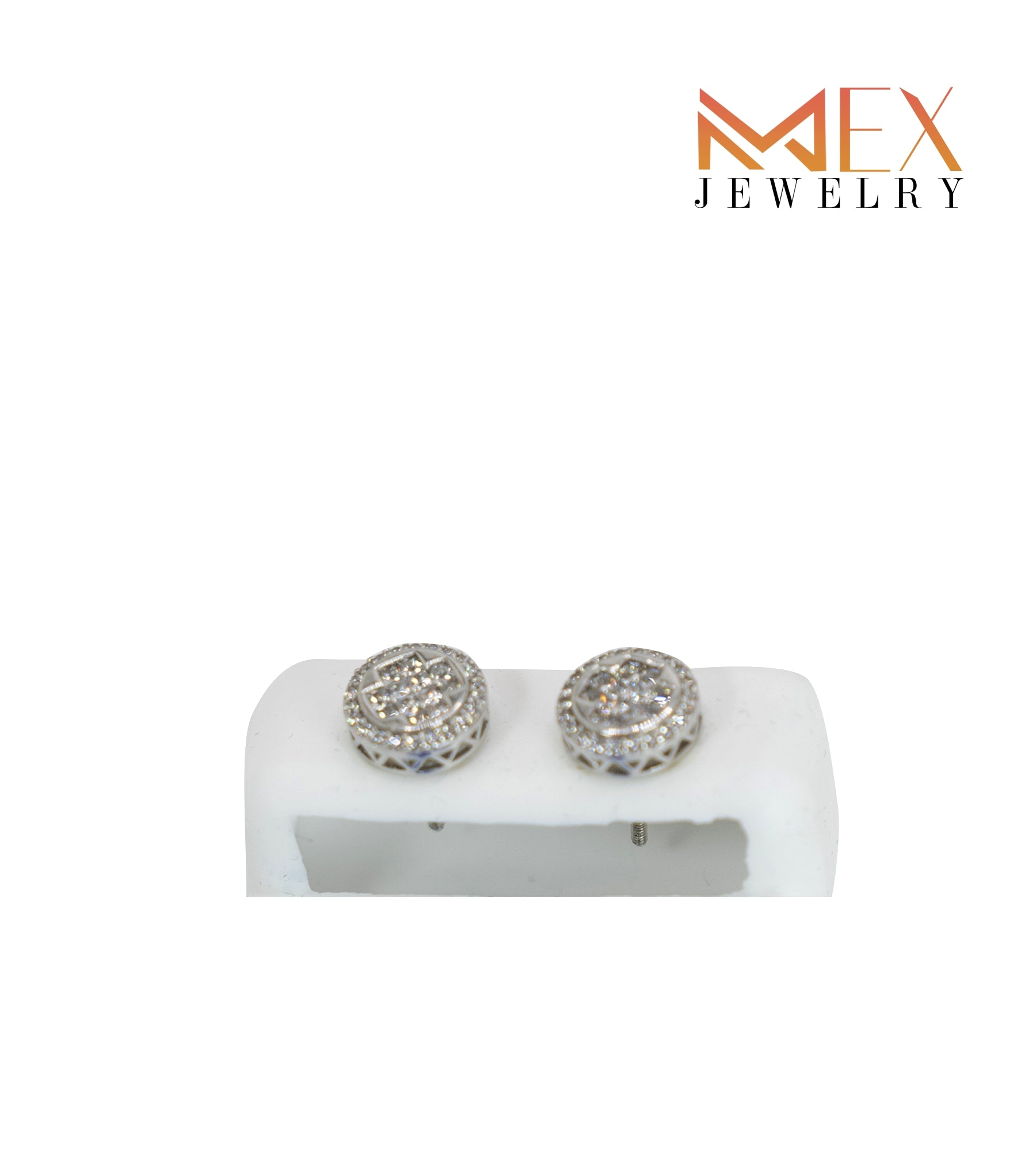 28-MEX6045 925 Silver Earrings