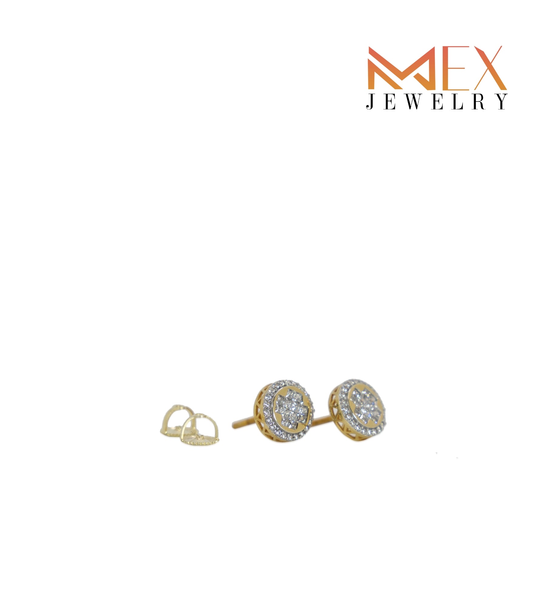 28-MEX6045 925 Silver Earrings