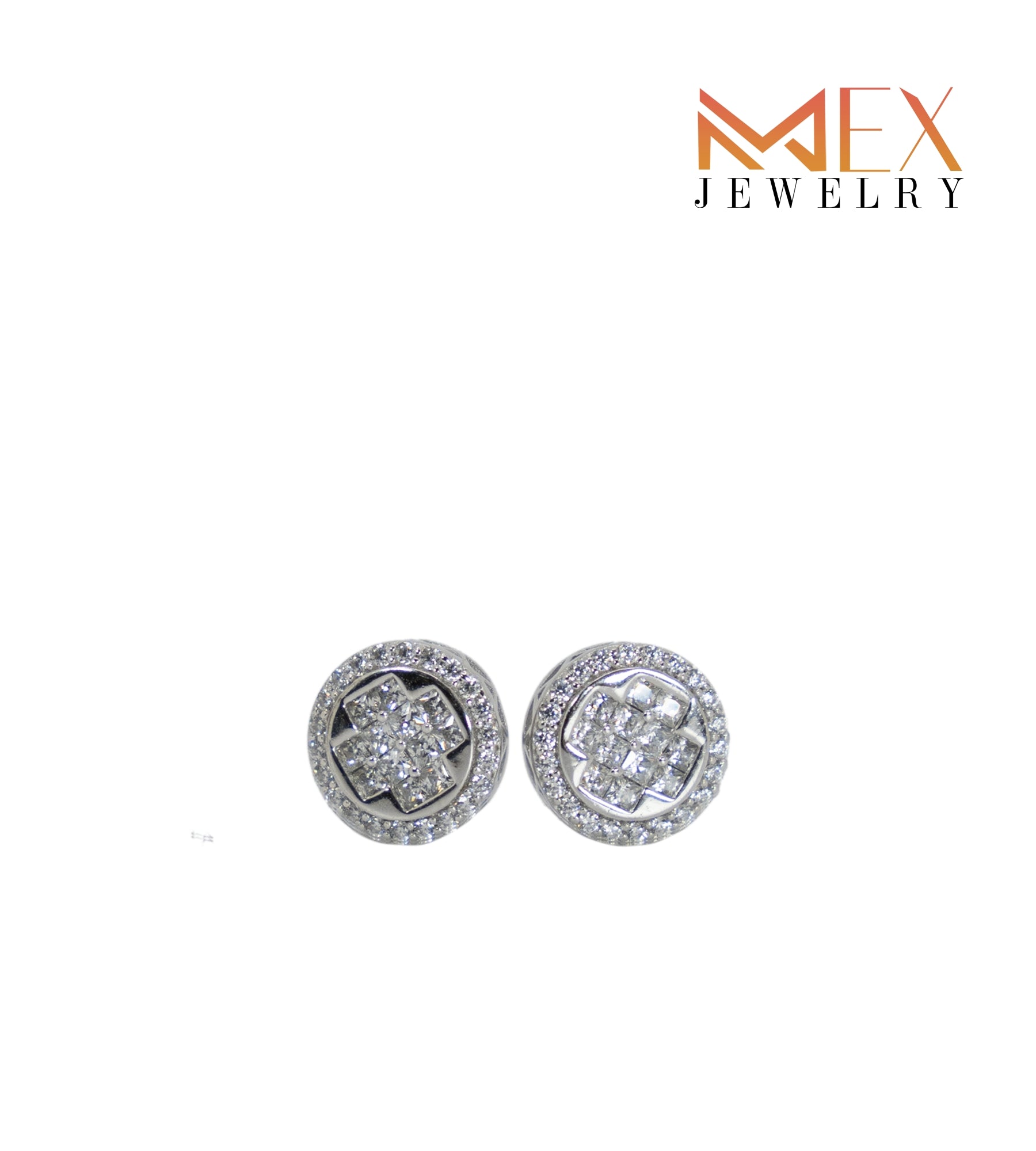 28-MEX6045 925 Silver Earrings