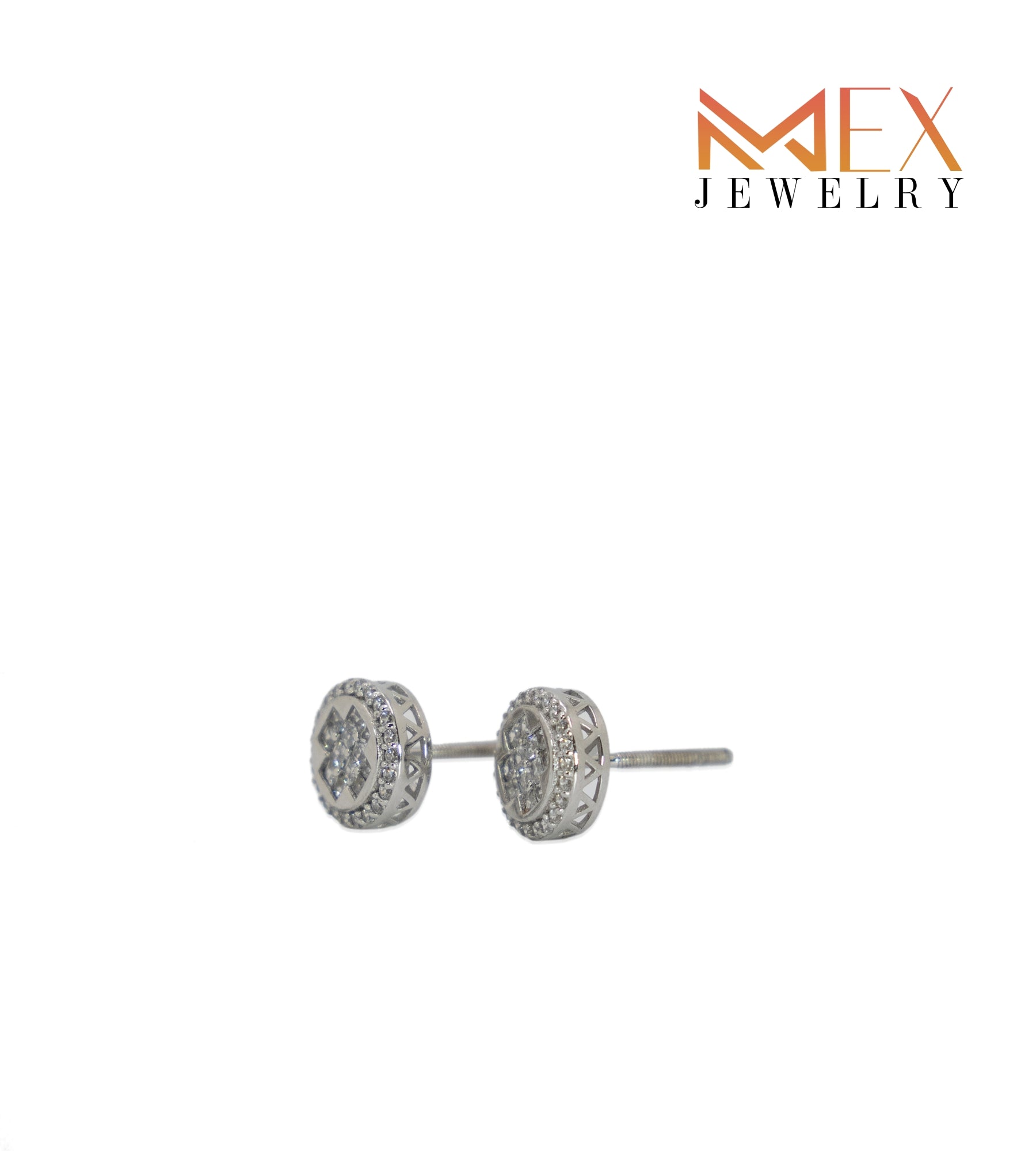 28-MEX6045 925 Silver Earrings