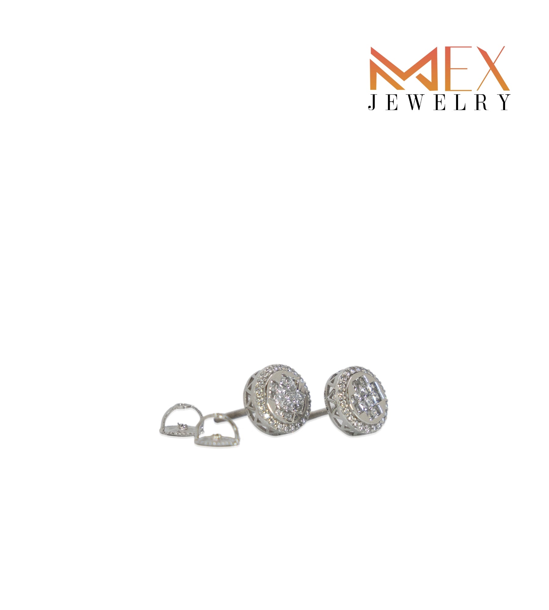 28-MEX6045 925 Silver Earrings