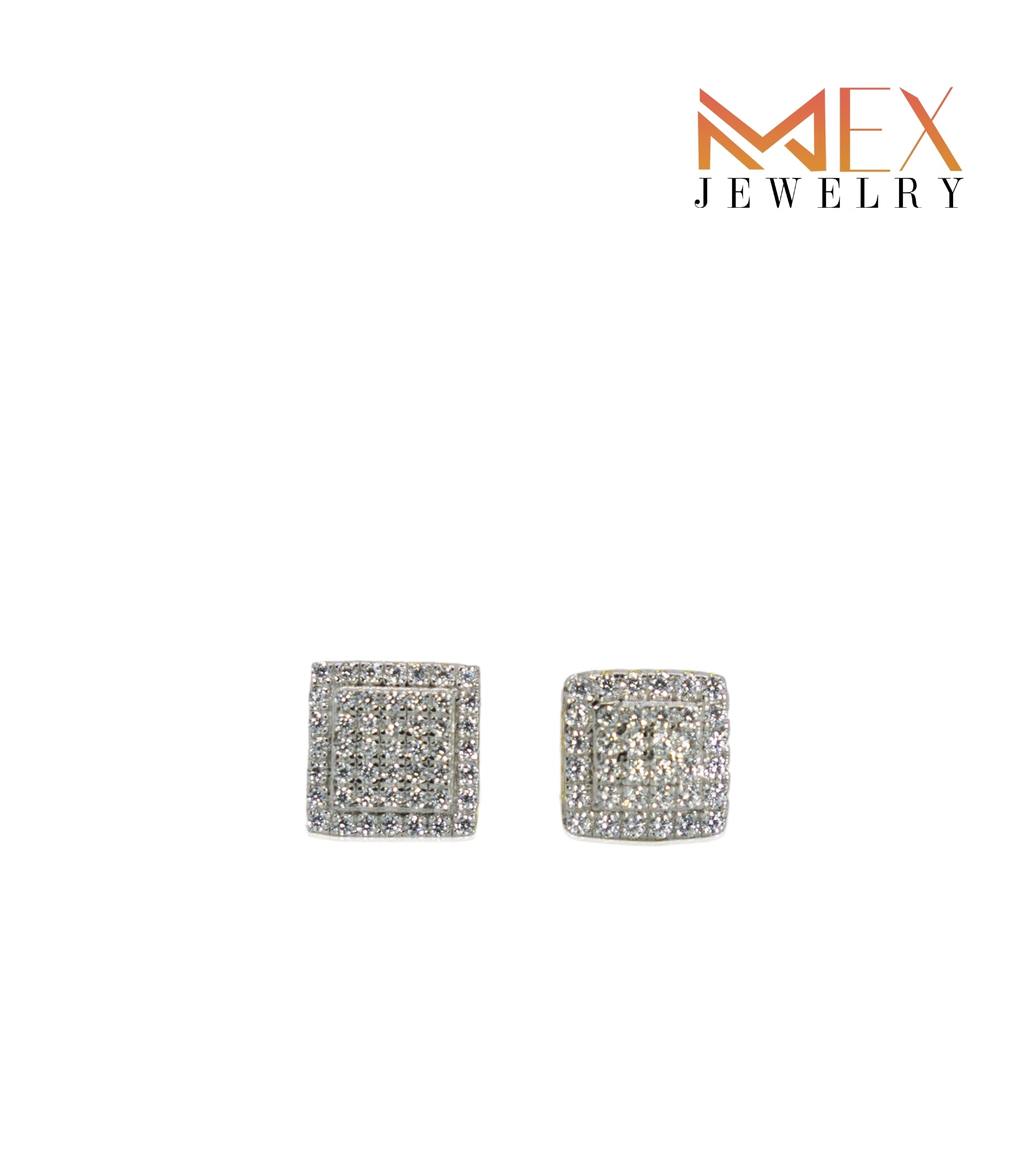 29-MEX757 925 Silver Earrings