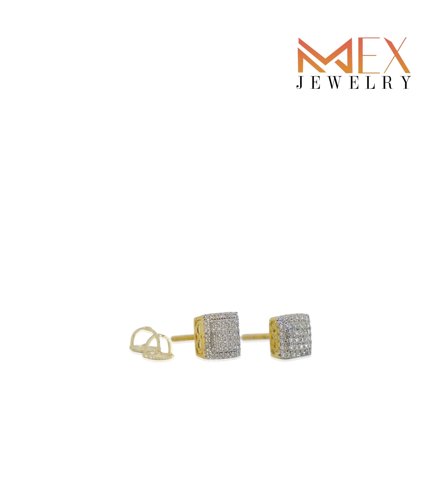 29-MEX757 925 Silver Earrings