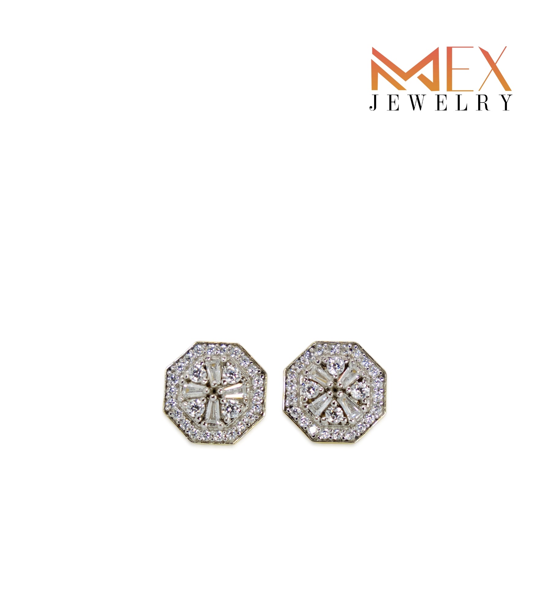 32-MEX6838 925 Silver Earrings