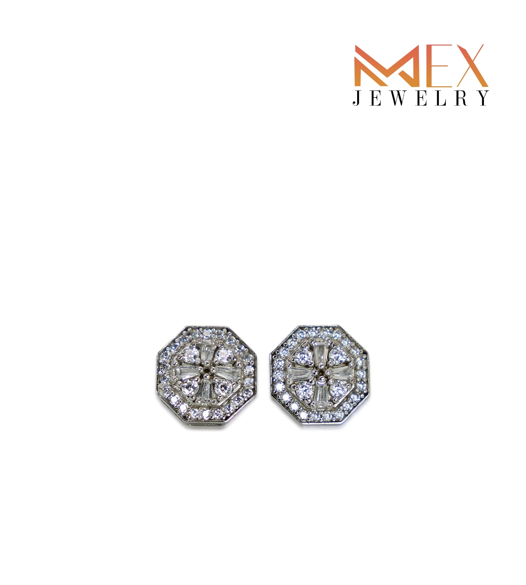 32-MEX6838 925 Silver Earrings