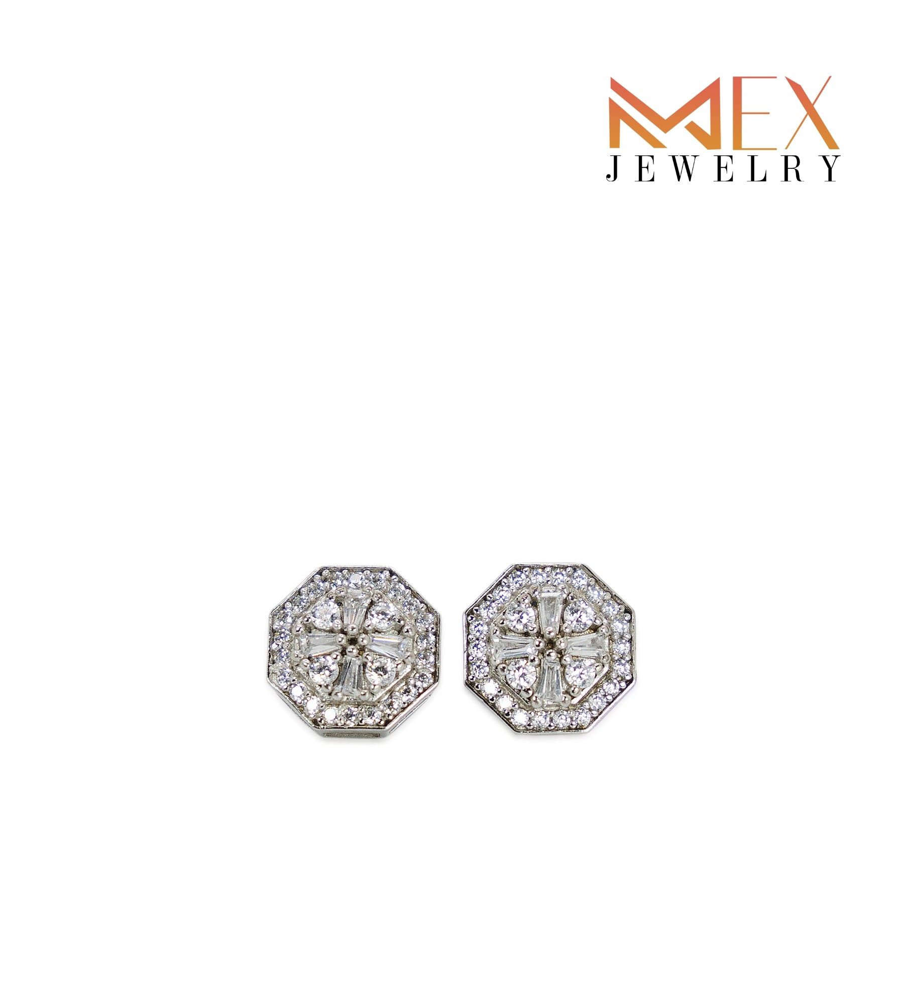 32-MEX6838 925 Silver Earrings