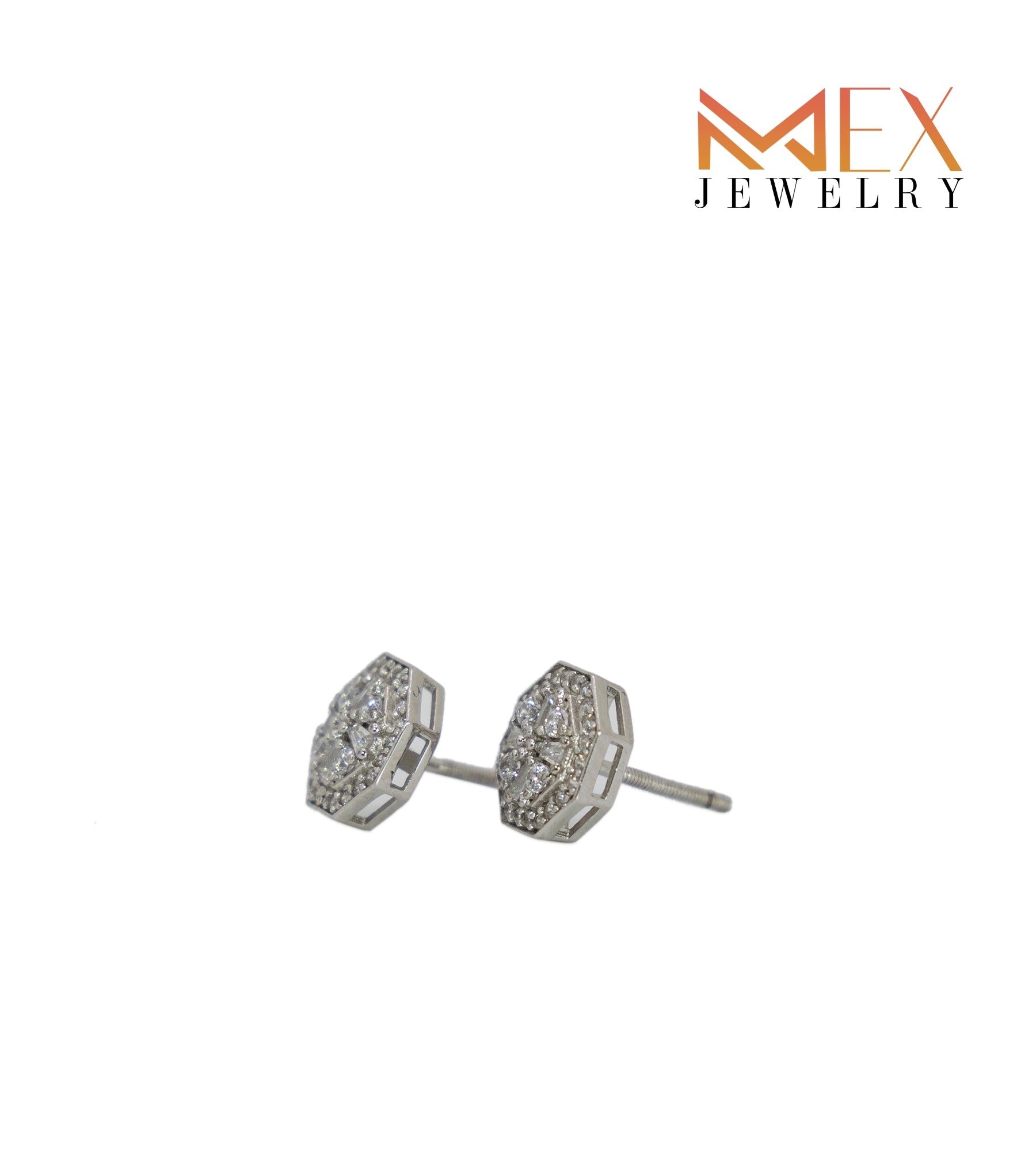 32-MEX6838 925 Silver Earrings