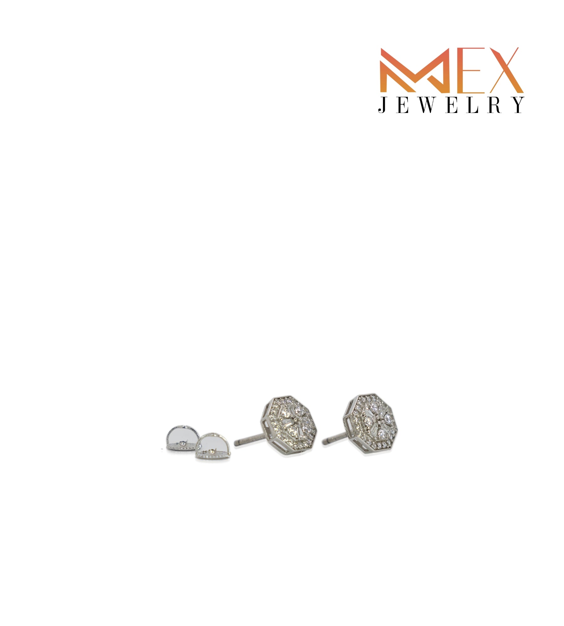 32-MEX6838 925 Silver Earrings