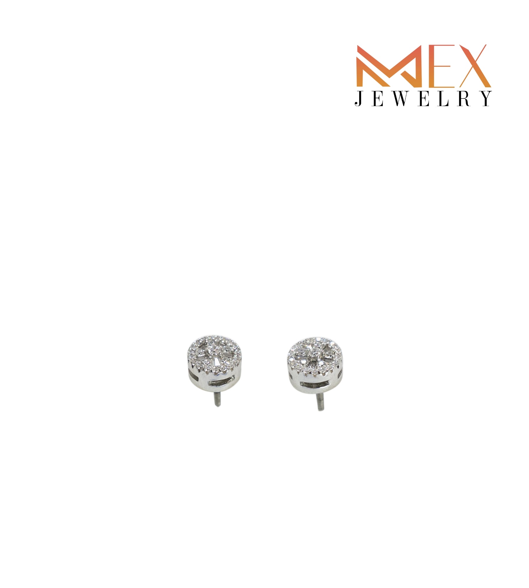 33-MEX6843 925 Silver Earrings