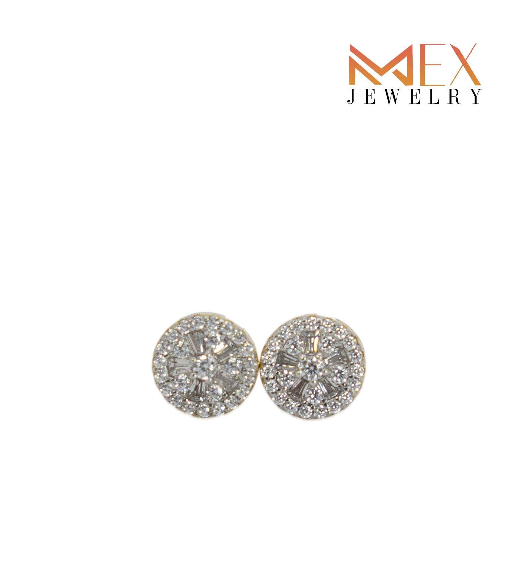 33-MEX6843 925 Silver Earrings