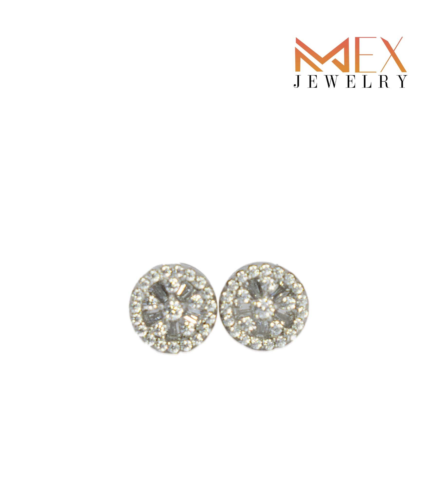 33-MEX6843 925 Silver Earrings