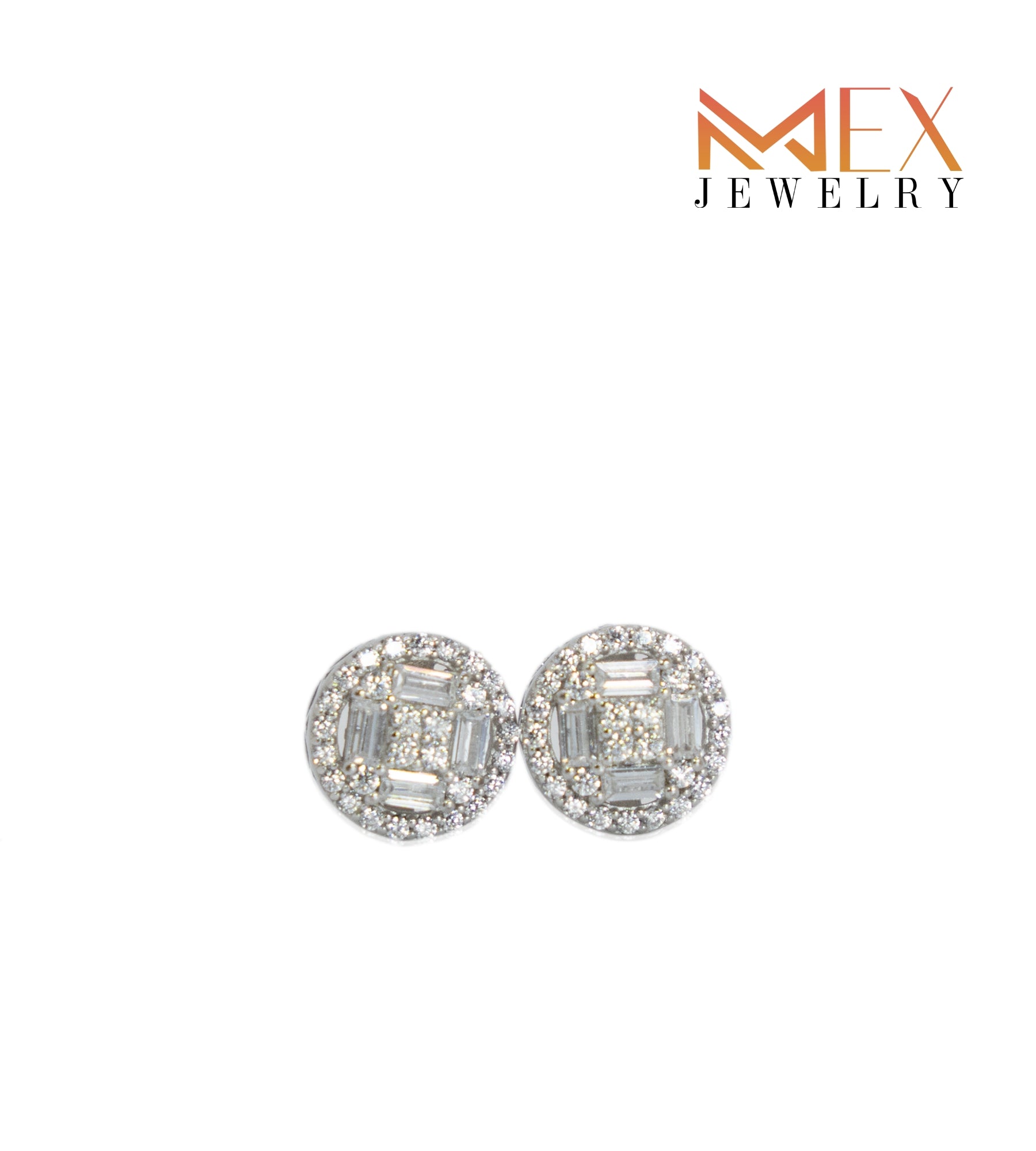 34-MEX6846 925 Silver Earrings