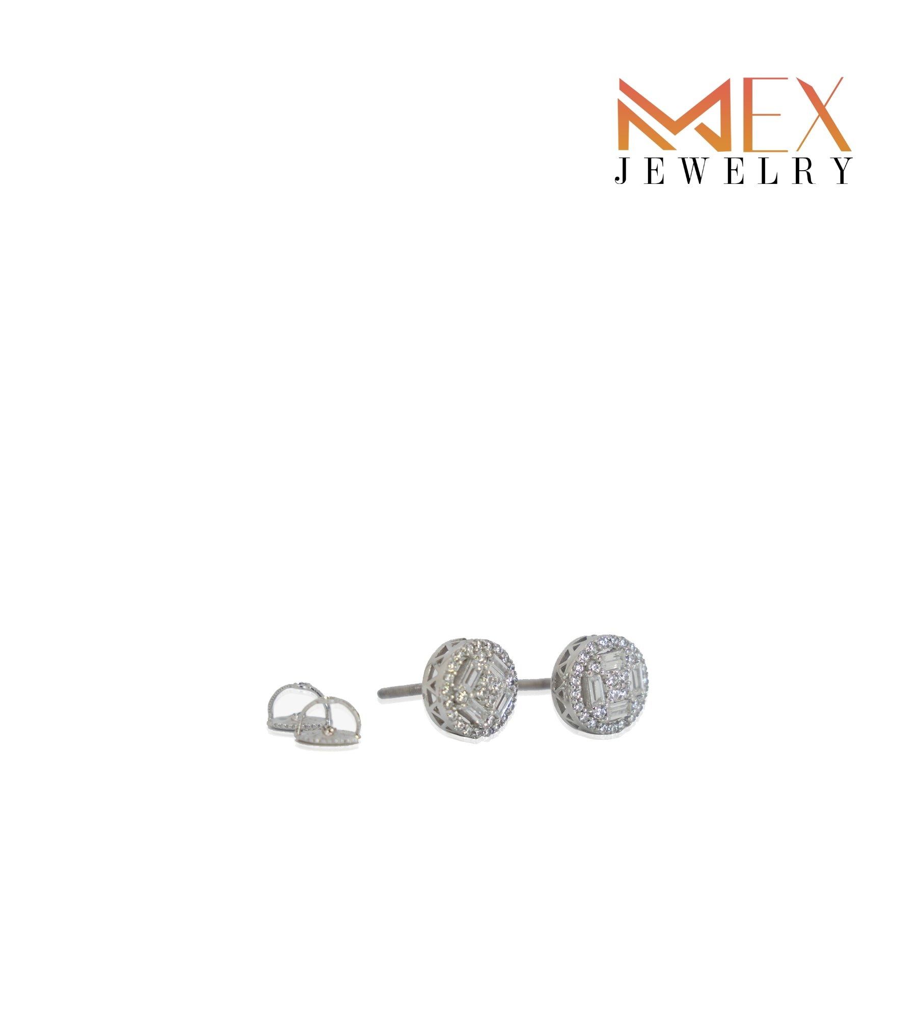 34-MEX6846 925 Silver Earrings