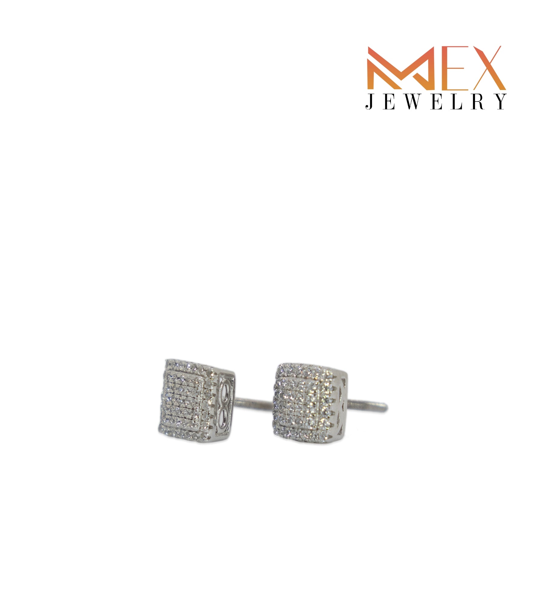 36-MEX6064 925 Silver Earrings