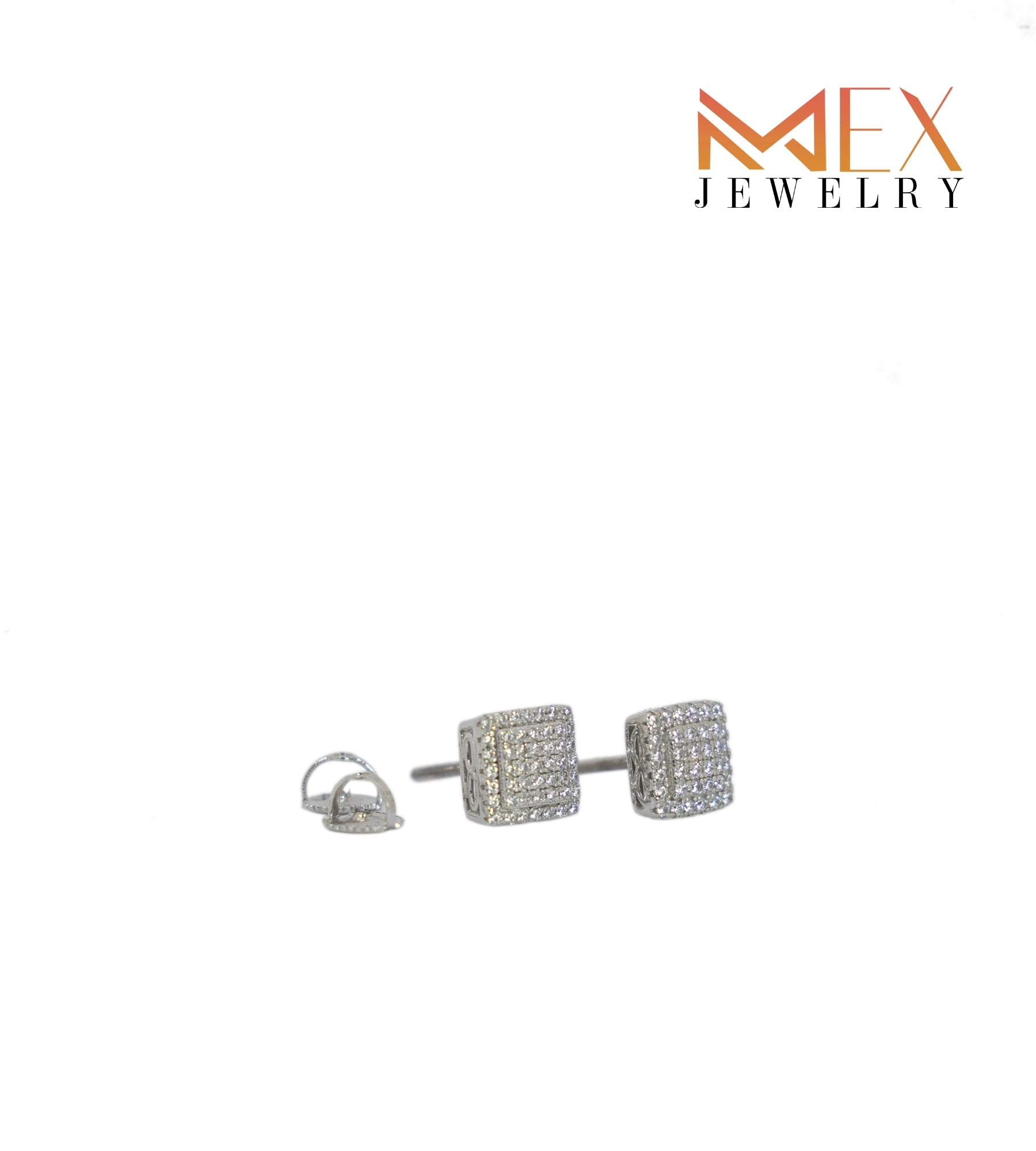 36-MEX6064 925 Silver Earrings