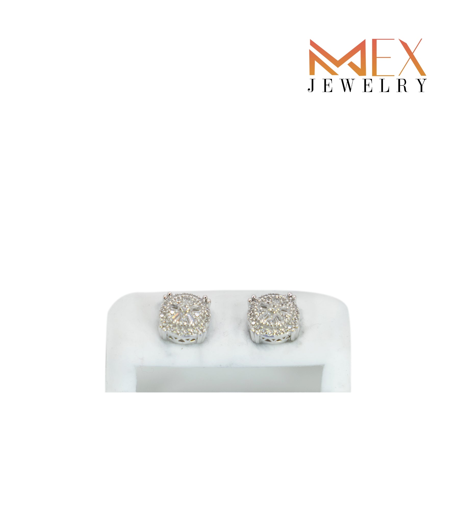 39-MEX6841 925 Silver Earrings