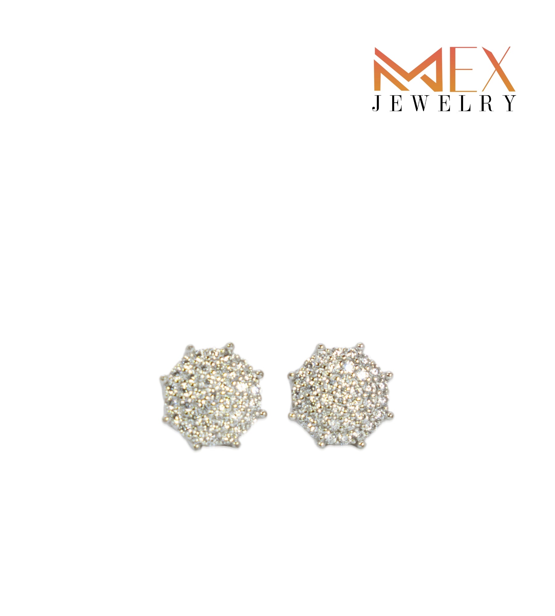 40-MEX6055 925 Silver Earrings