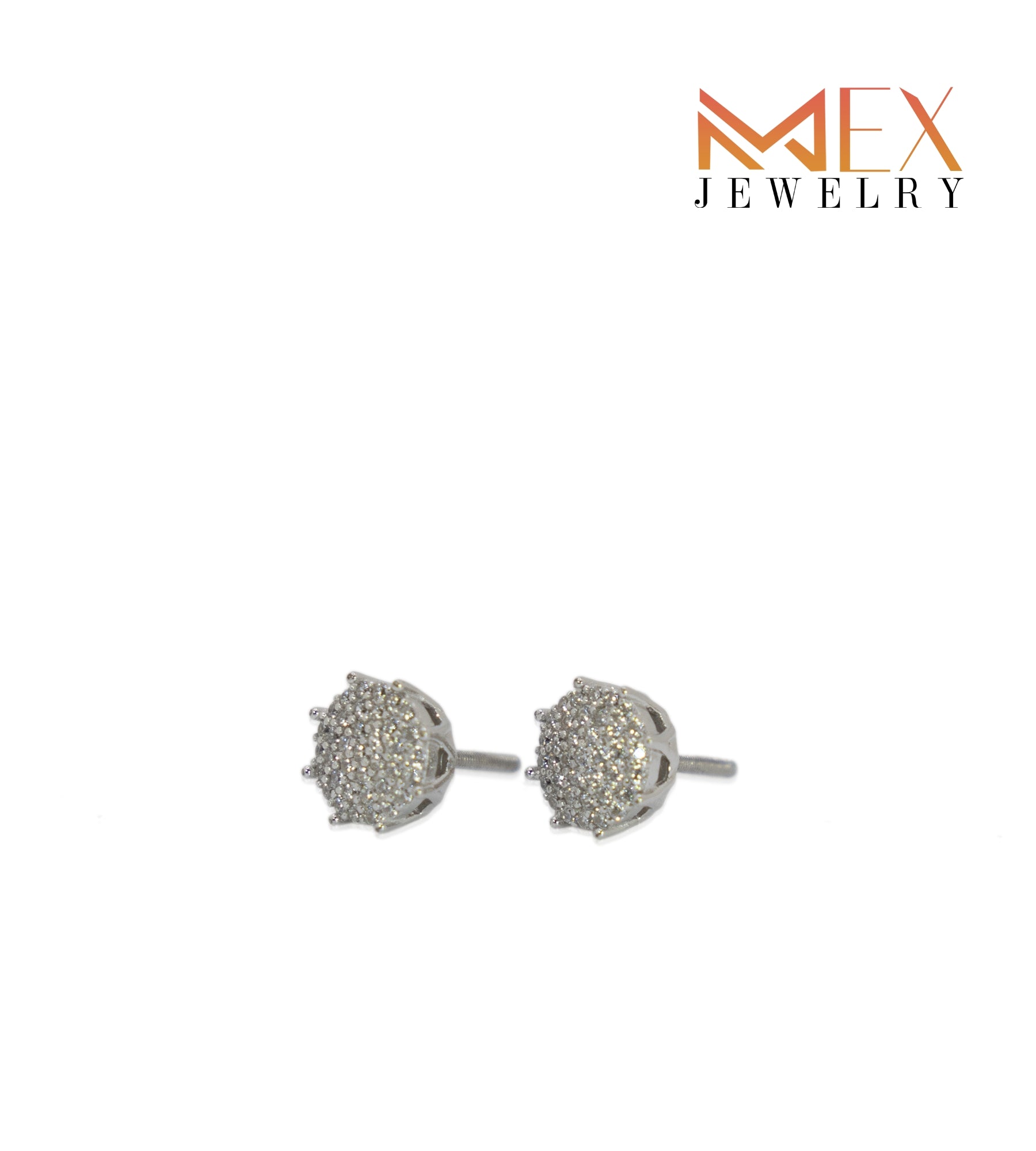 40-MEX6055 925 Silver Earrings