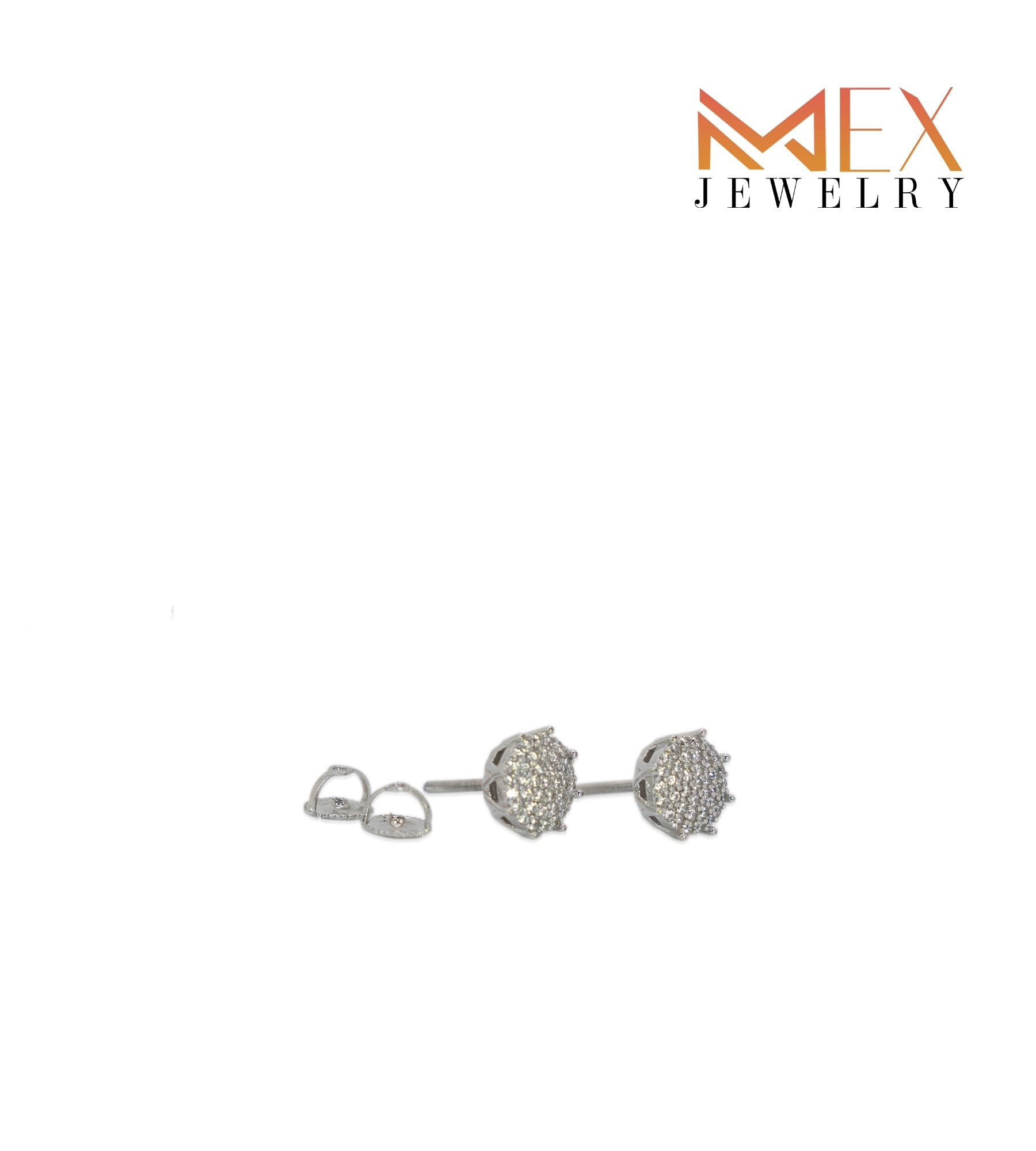 40-MEX6055 925 Silver Earrings