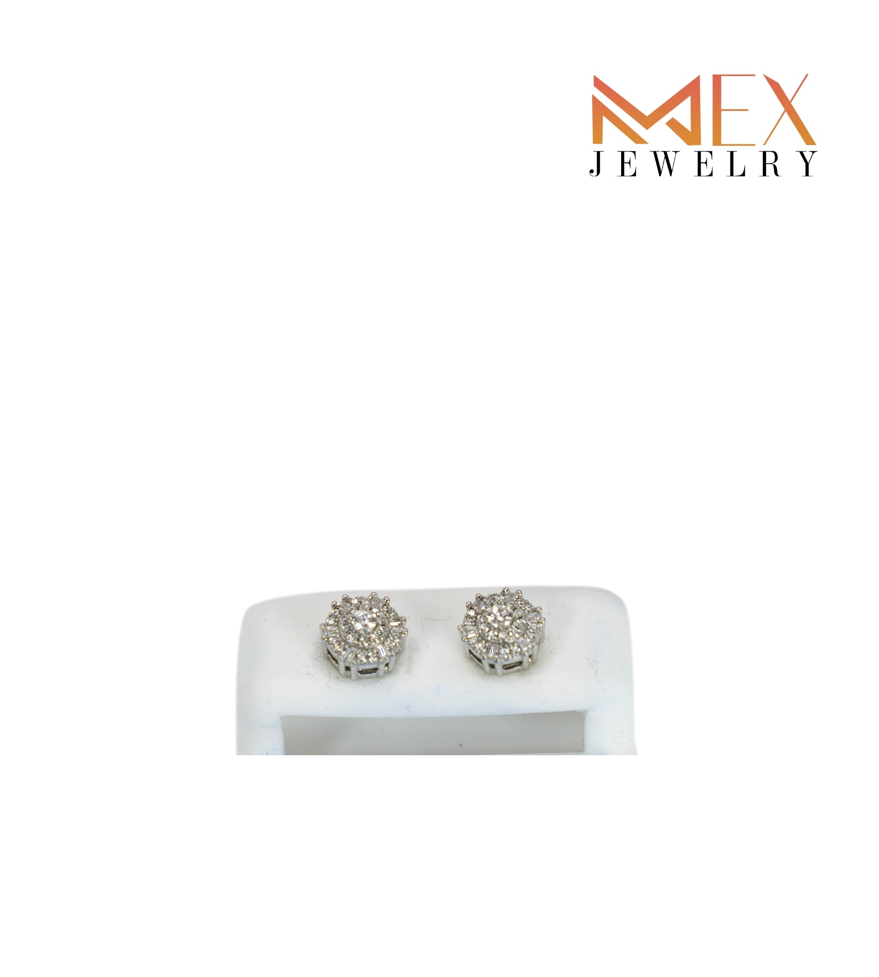 43-MEX6851 925 Silver Earrings