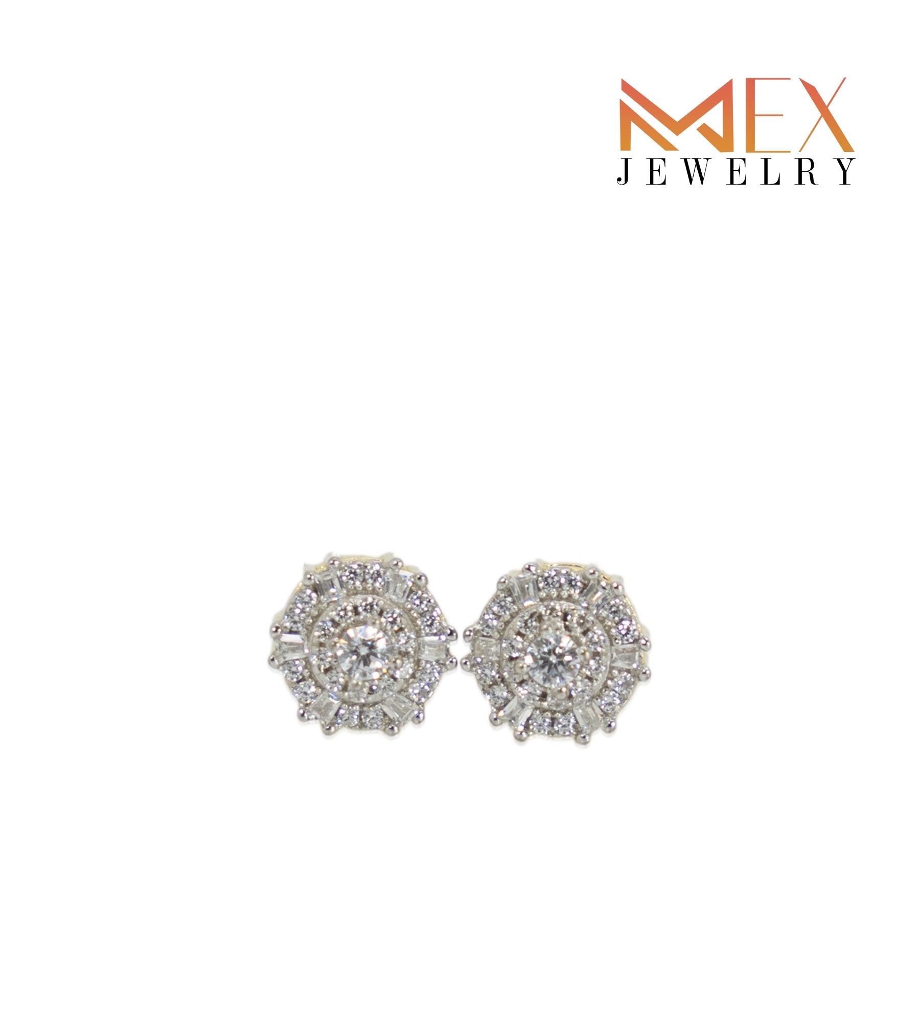 43-MEX6851 925 Silver Earrings